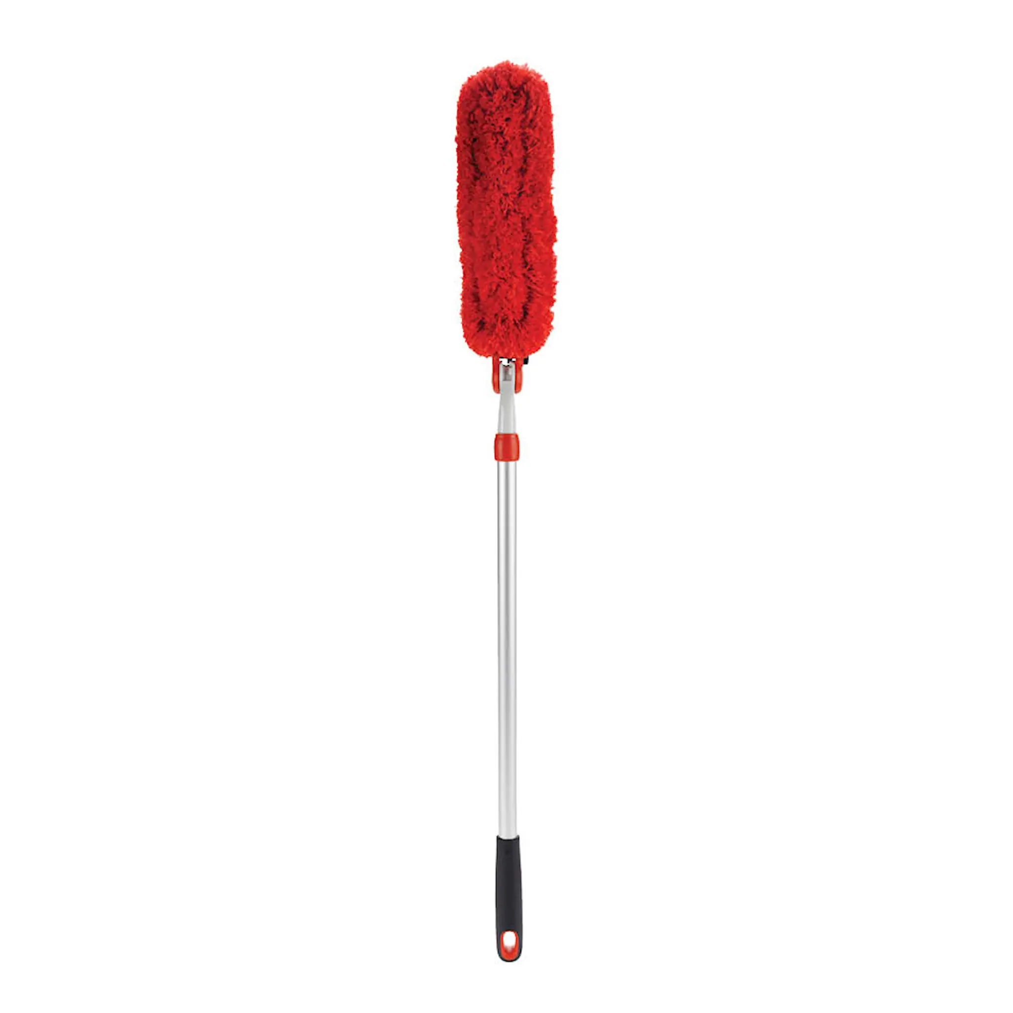 Oxo Mikrofiber-dammborste med teleskopstång Svart
