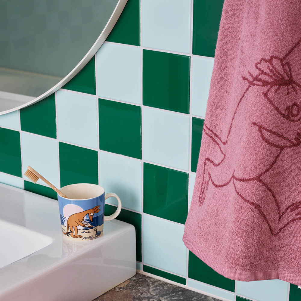 Moomin Arabia Muumi Käsipyyhe nipsu 30x50 cm Mauve