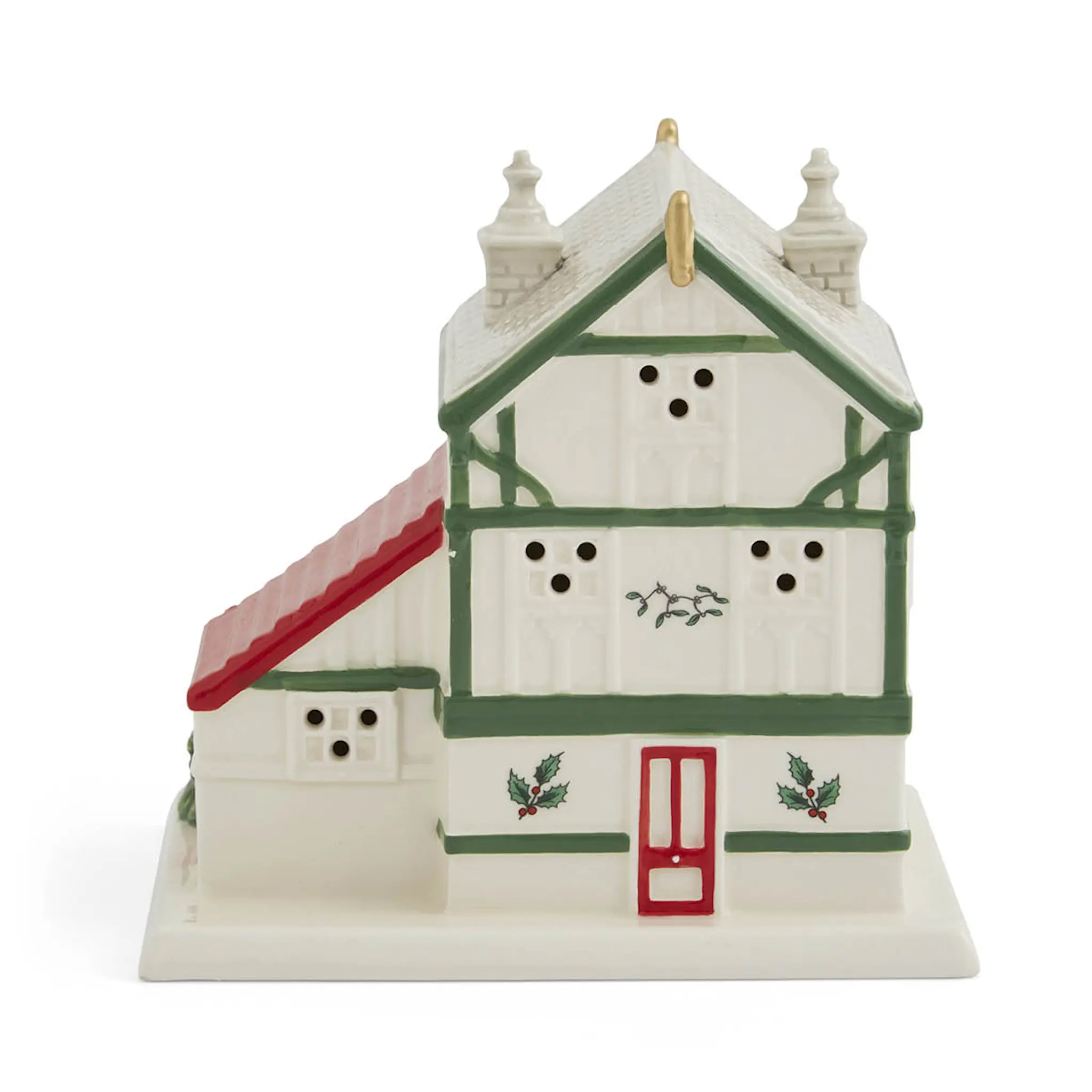 Spode Christmas Tree pub LED lykt 14x13,7x10,3 cm