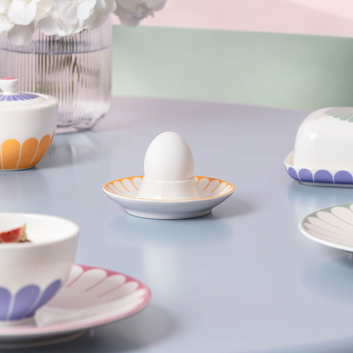 Villeroy & Boch Fleur colour eggeglass 11,5 cm multi