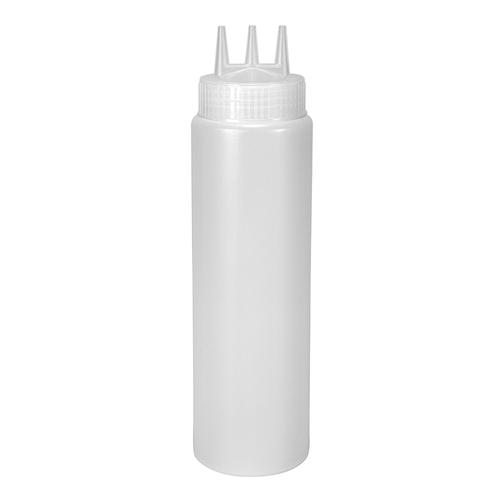 BBM Dressingflaska med 3 pip 68 cl transparent
