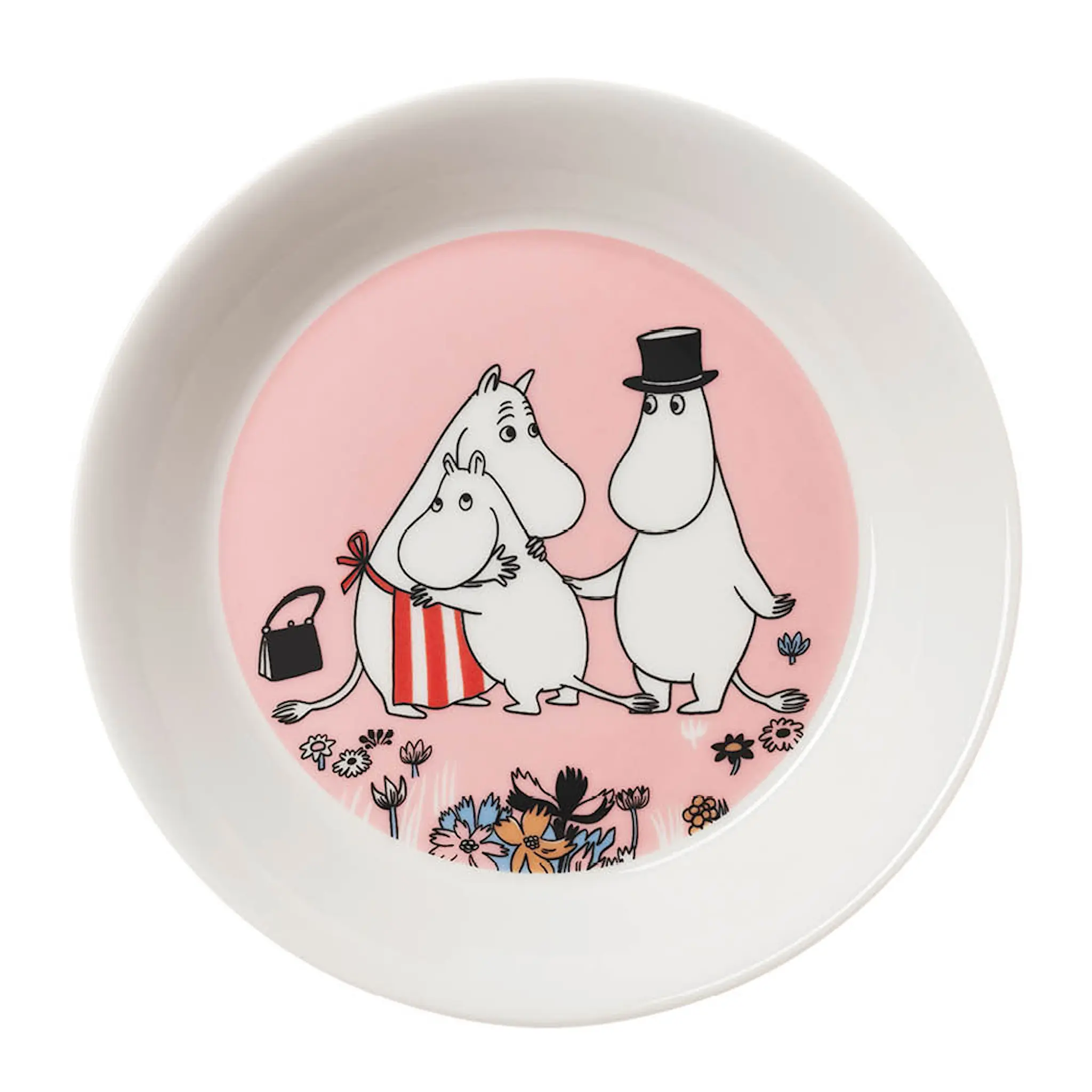 Moomin Arabia Mumin assiett 15 cm Familjemys