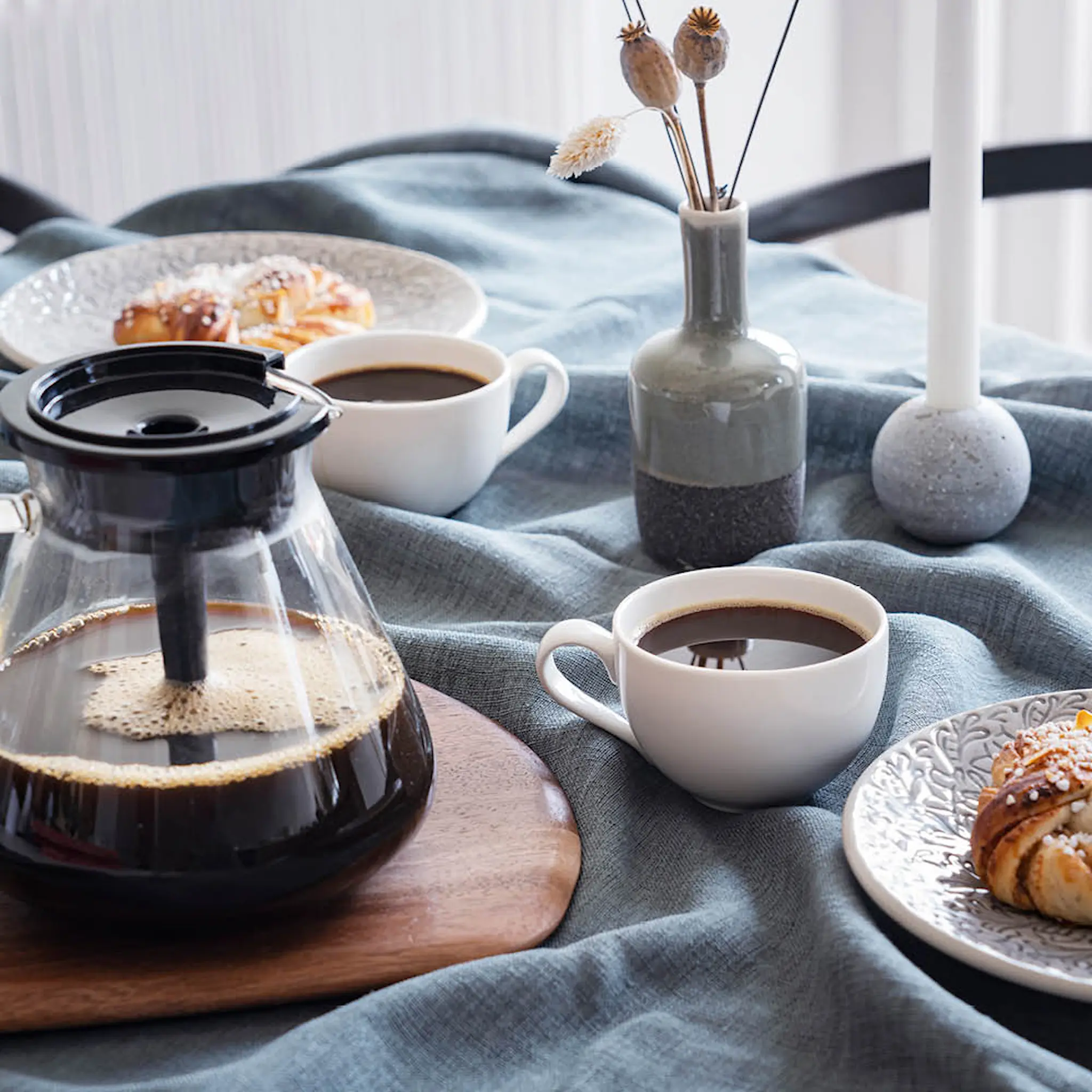 OBH Nordica Glaskanna blooming prime kaffebryggare 1,25 L