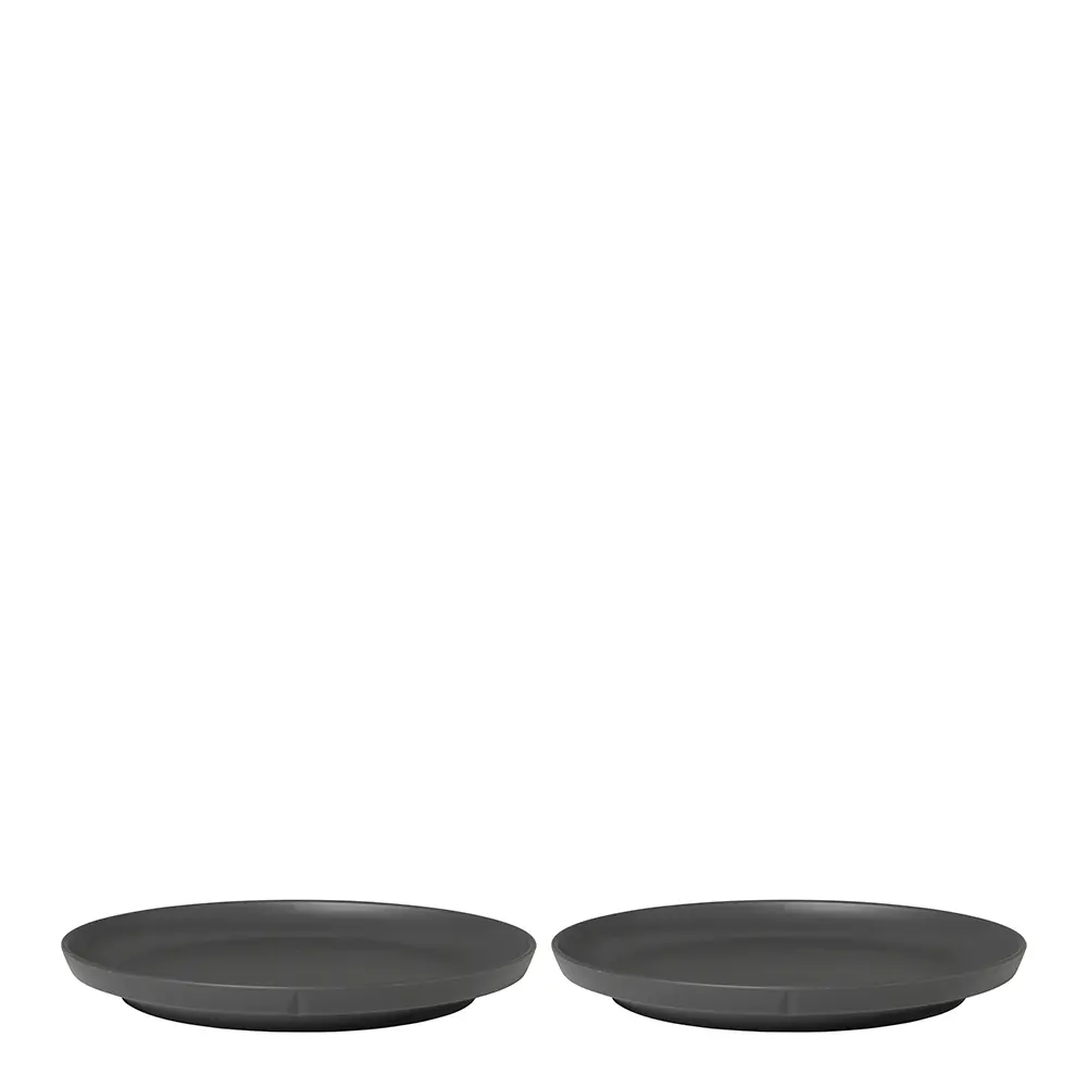 CG Take Lautanen 19,5 cm 2 kpl Tummanharmaa