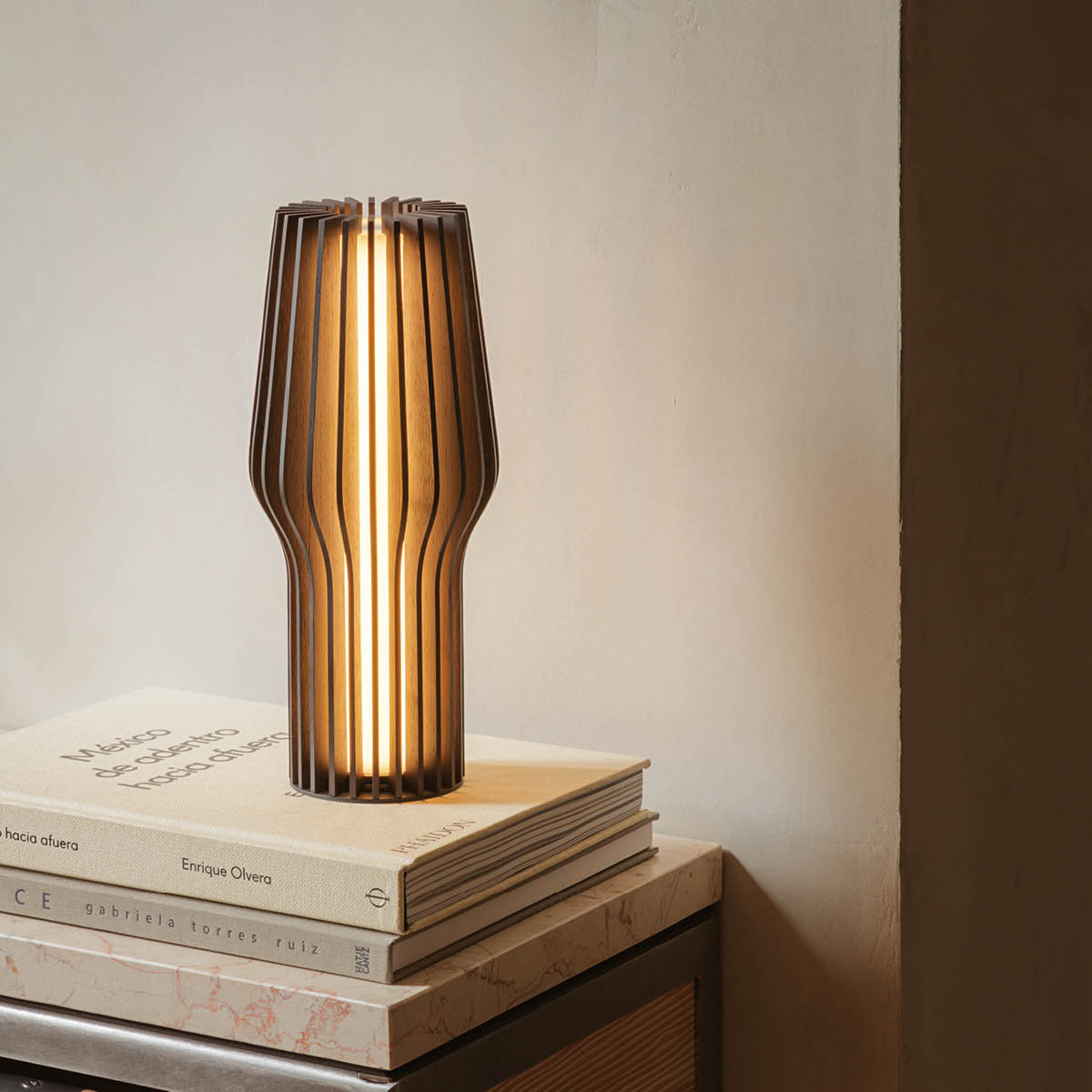 Eva Solo Radiant LED batteri lampe smoked