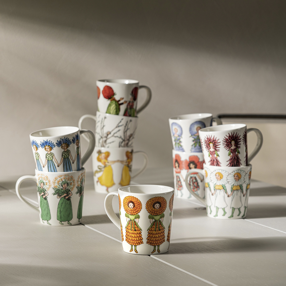 Design House Stockholm Beskow kopp 40 cl onkel blå