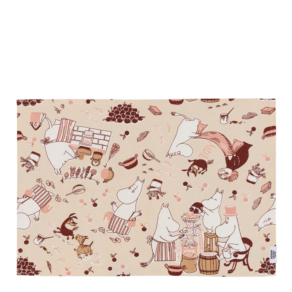 Moomin Arabia Mummi bordbrikke 31x46 cm Husarbeid
