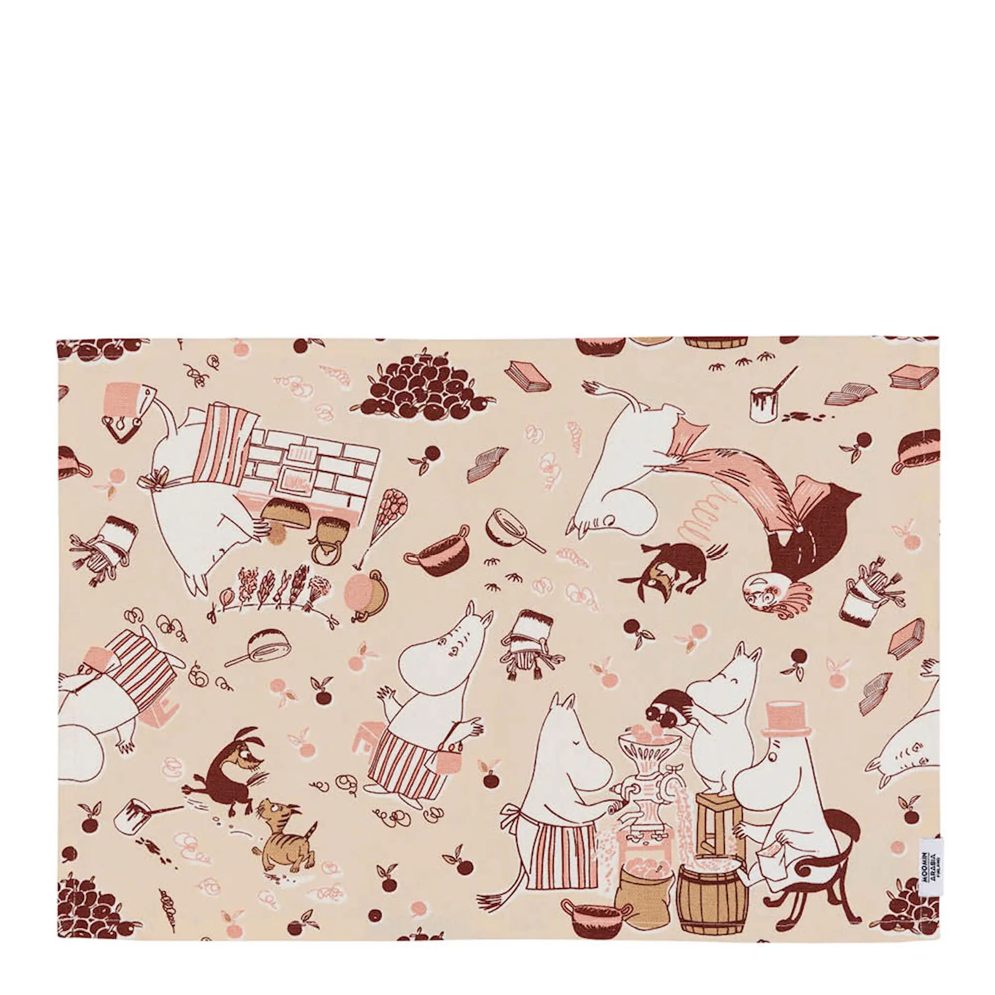 Moomin Arabia Mummi bordbrikke 31x46 cm Husarbeid