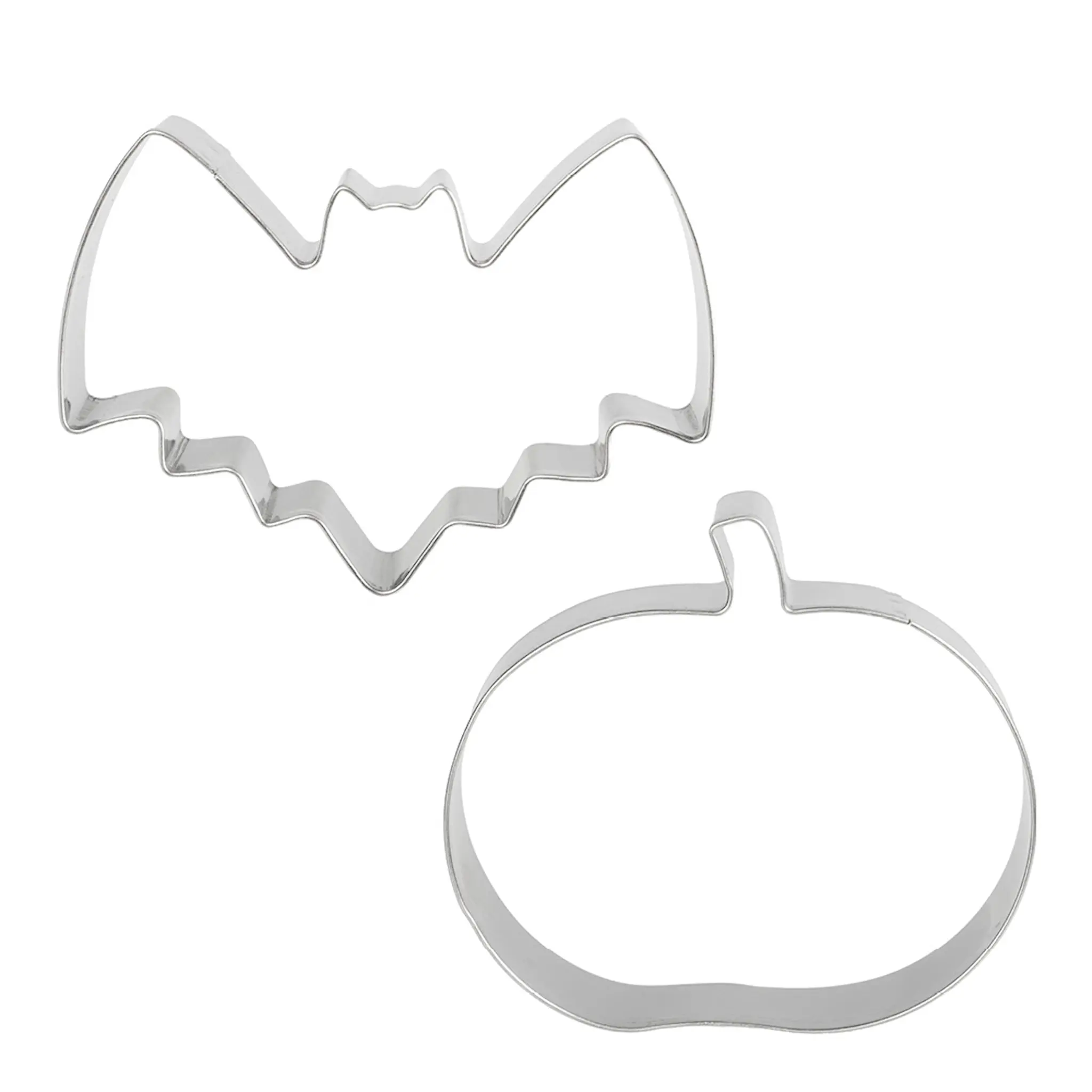 Iloleipuri Pepparkaksformar 2-pack Halloween Rostfri