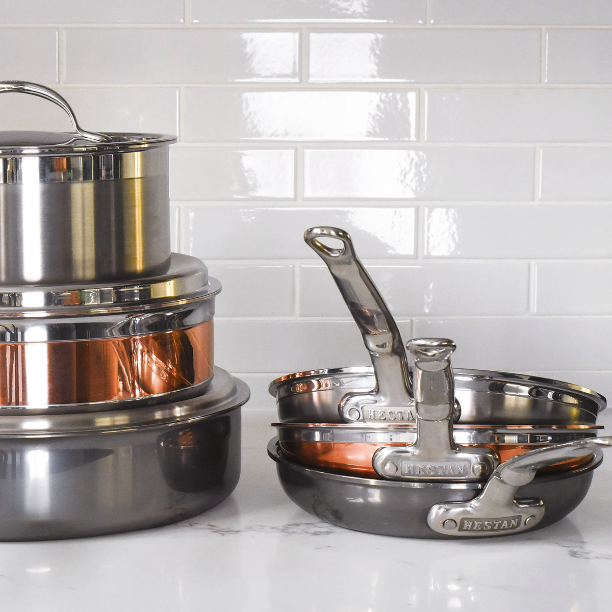 Hestan Nanobond stekpanne 22 cm stål