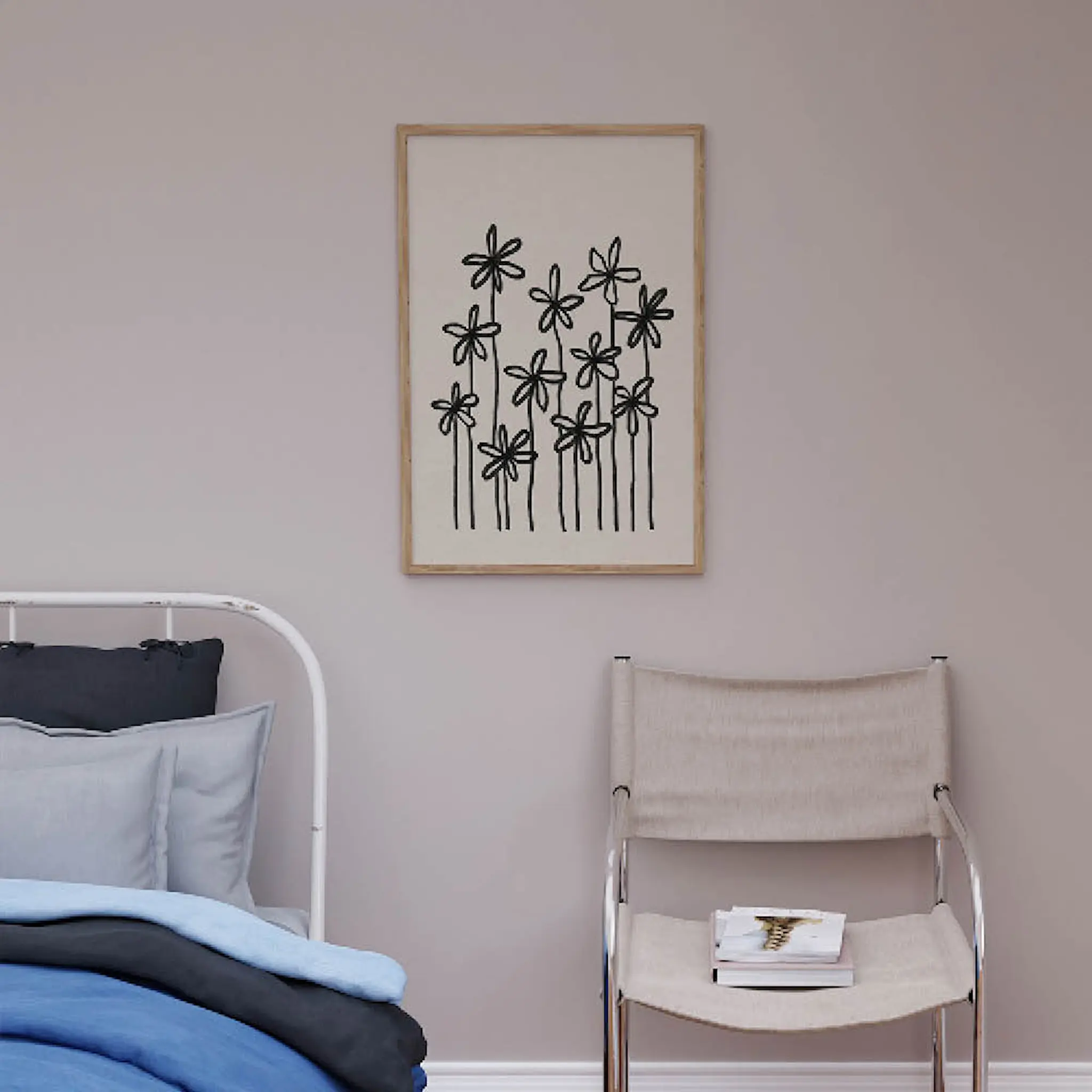 Poster & Frame Alisa Galitsyna poster 50x70 cm a field of flowers