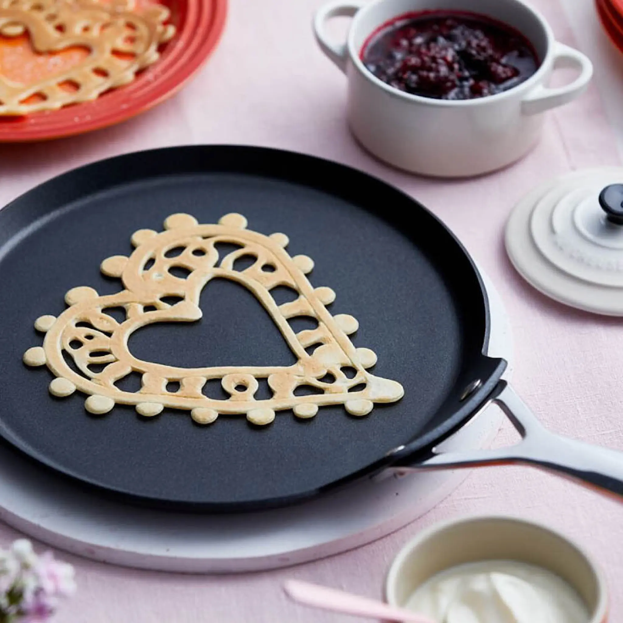 Le Creuset Toughened Non-Stick pannkakspanna 28 cm