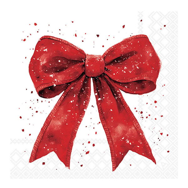 Servett 33x33 cm 20-pack Fancy Bow