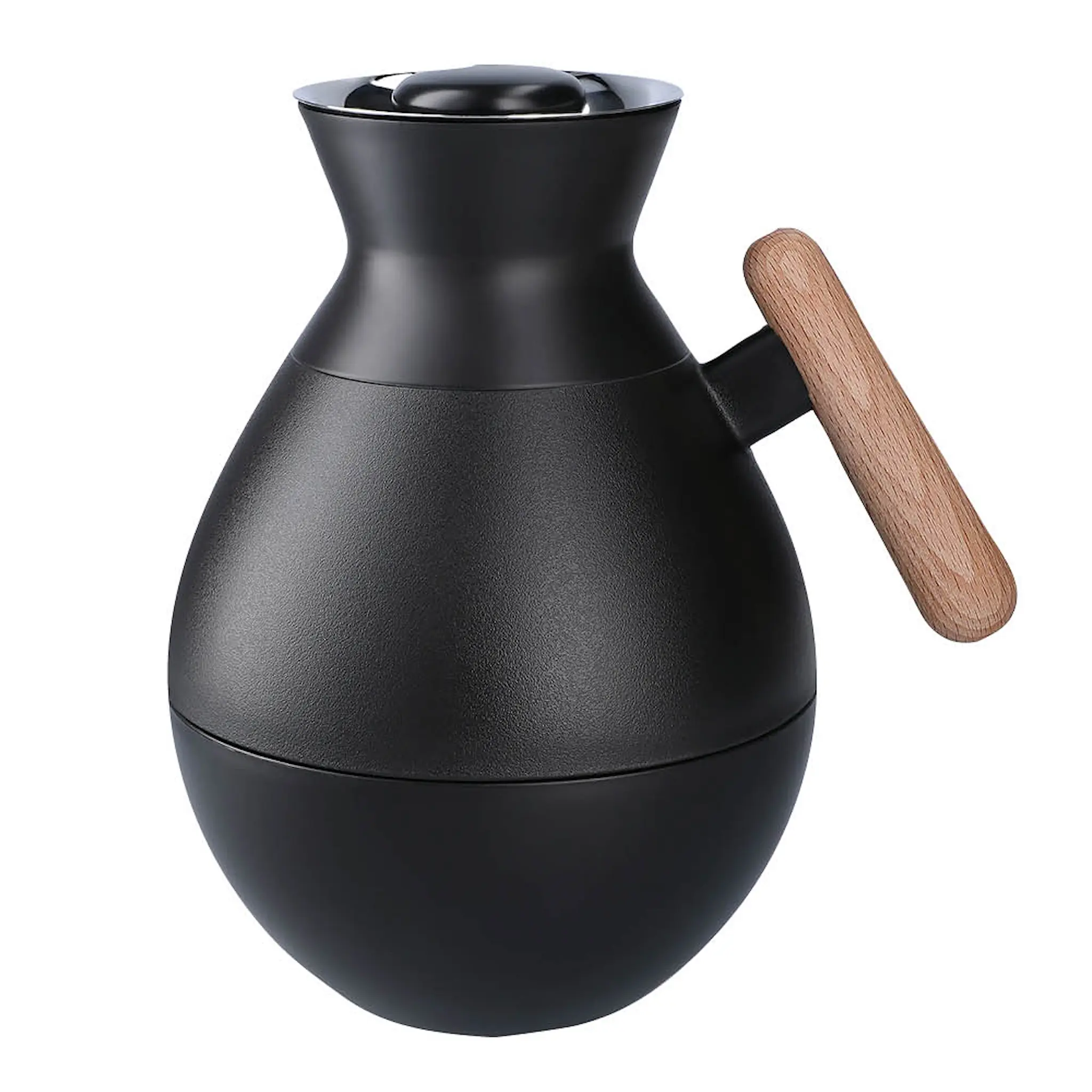 Rosendahl Stay Warm termoskanna rund 1,0 L svart