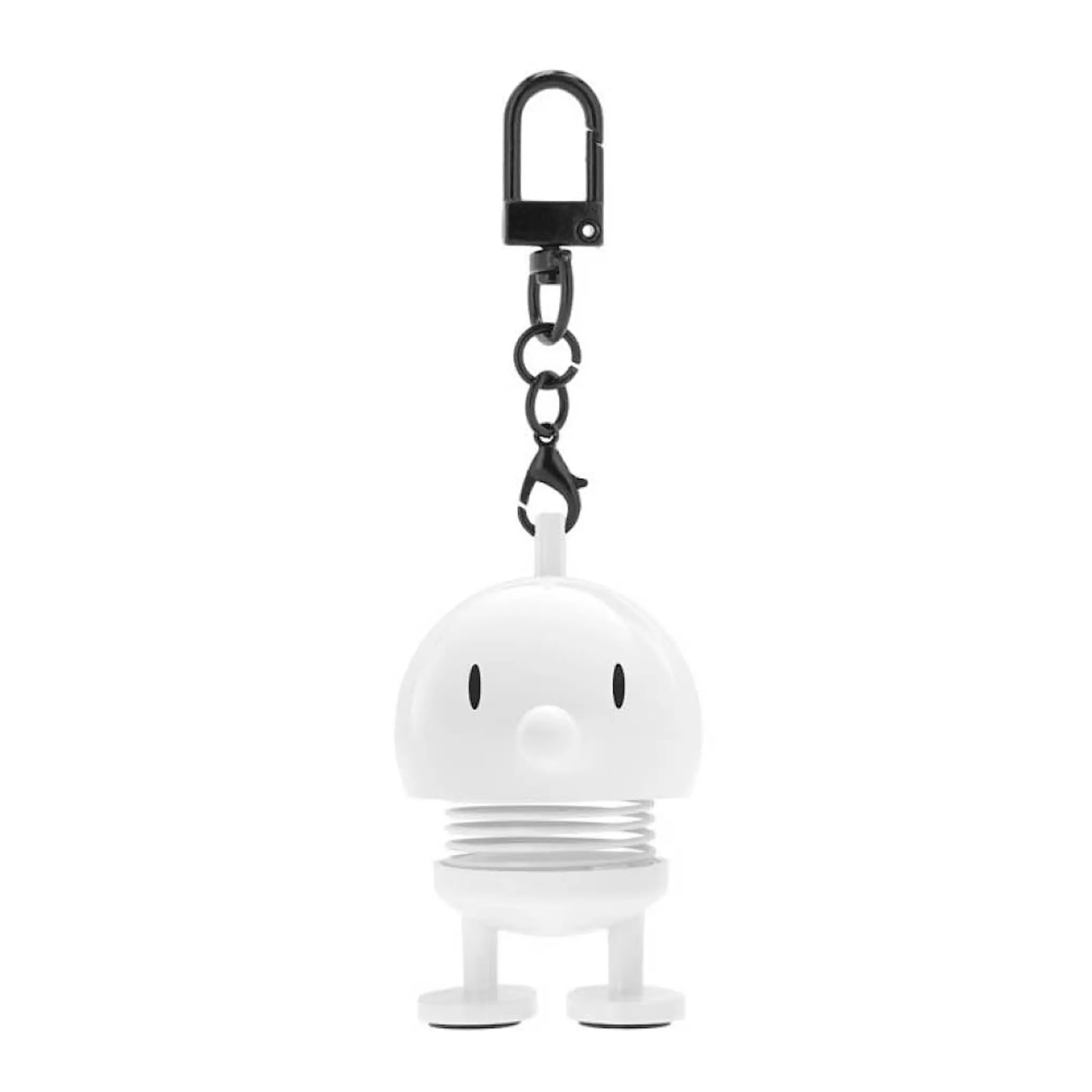 Hoptimisten Bag charm 5,9 cm hvit