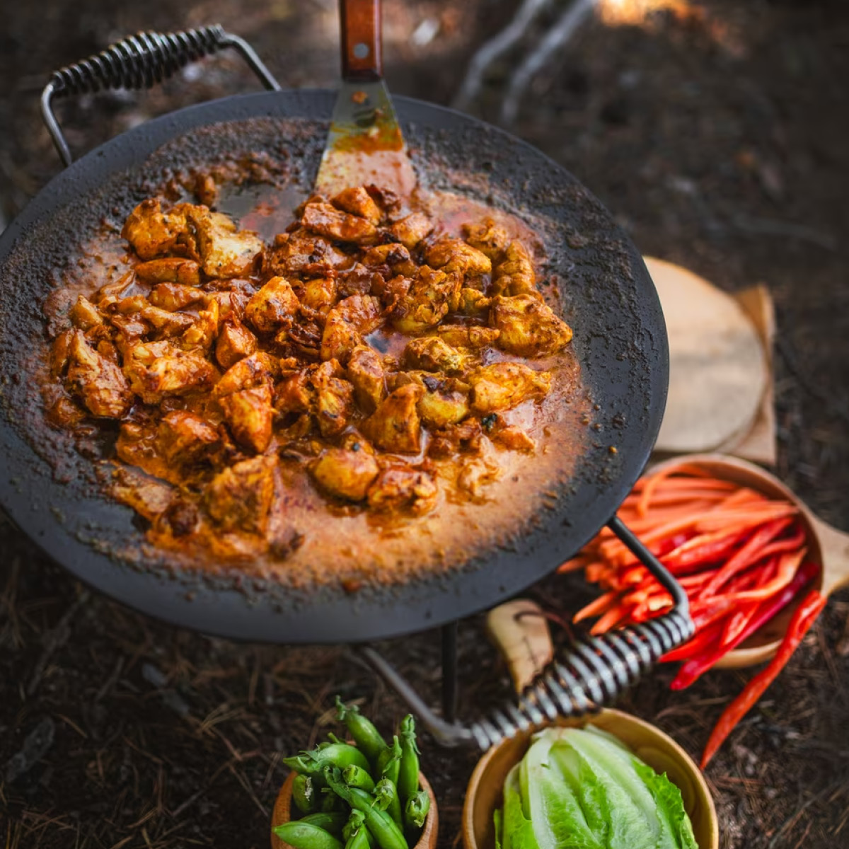 Hällmark of Sweden Stekhäll på ben 38 cm