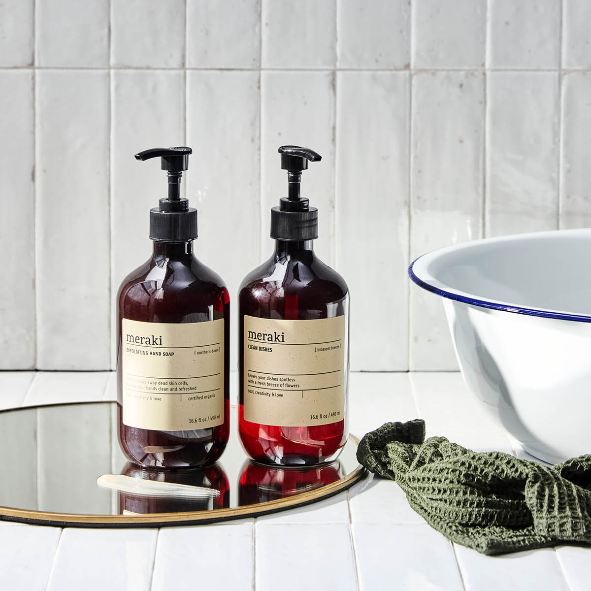 Meraki Gaveeske Kitchen essentials 490 ml northern dawn/blossom breeze