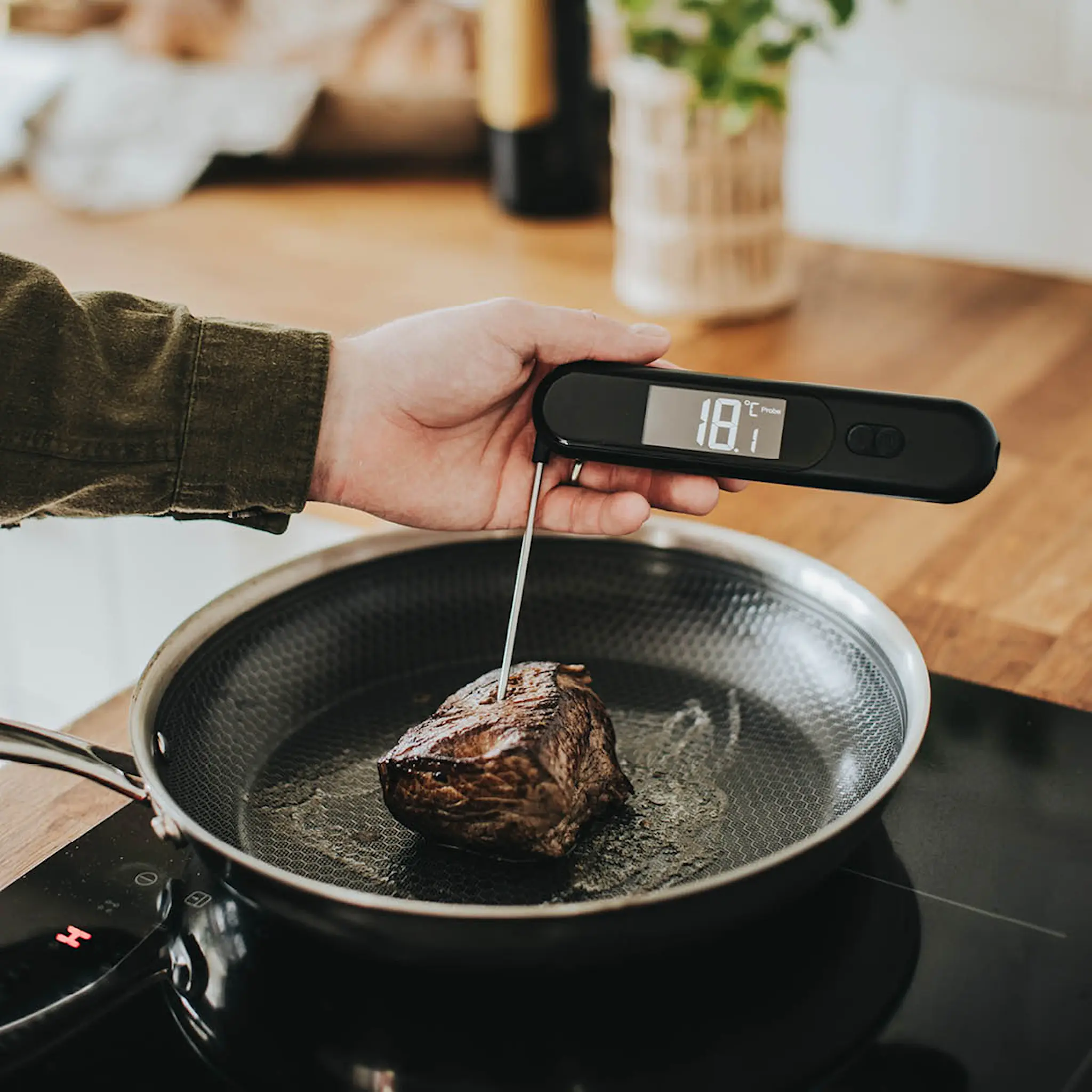 Dorre Trina termometer 2-i-1 med infraröd funktion -30–350 grader