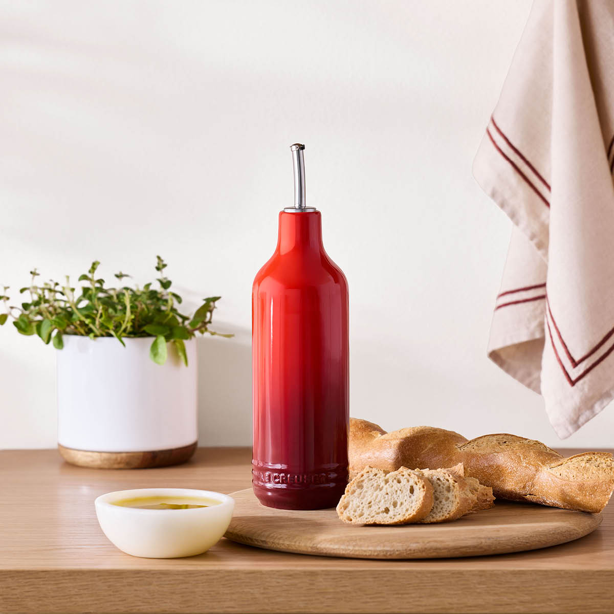 Le Creuset Signature oljeflaske 0,6L cerise