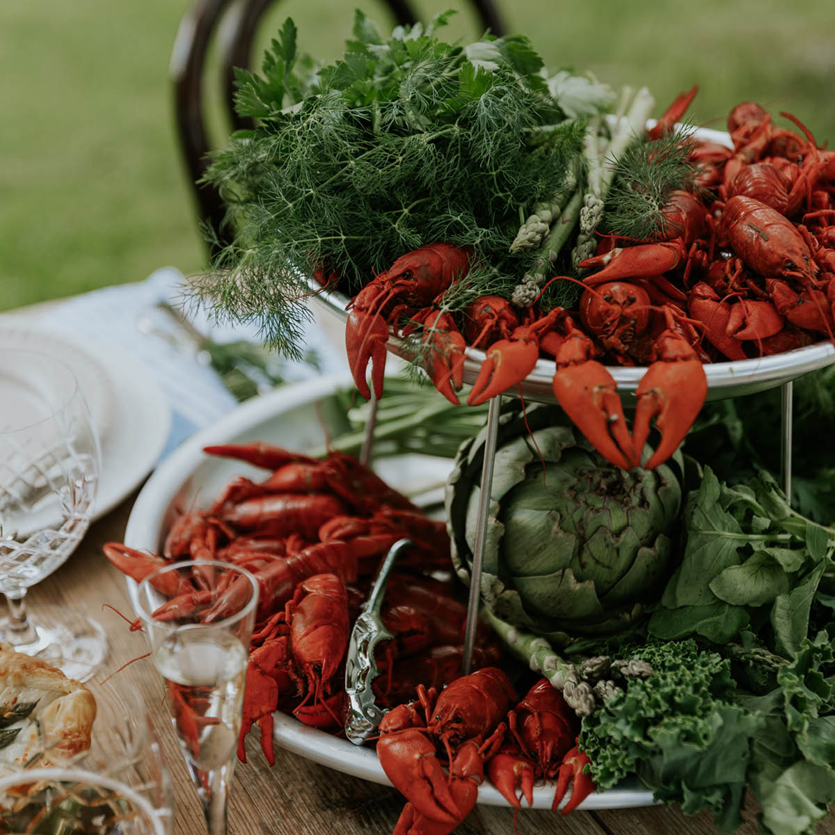 Exxent Stativ til skalldyrsfat 18,5 cm