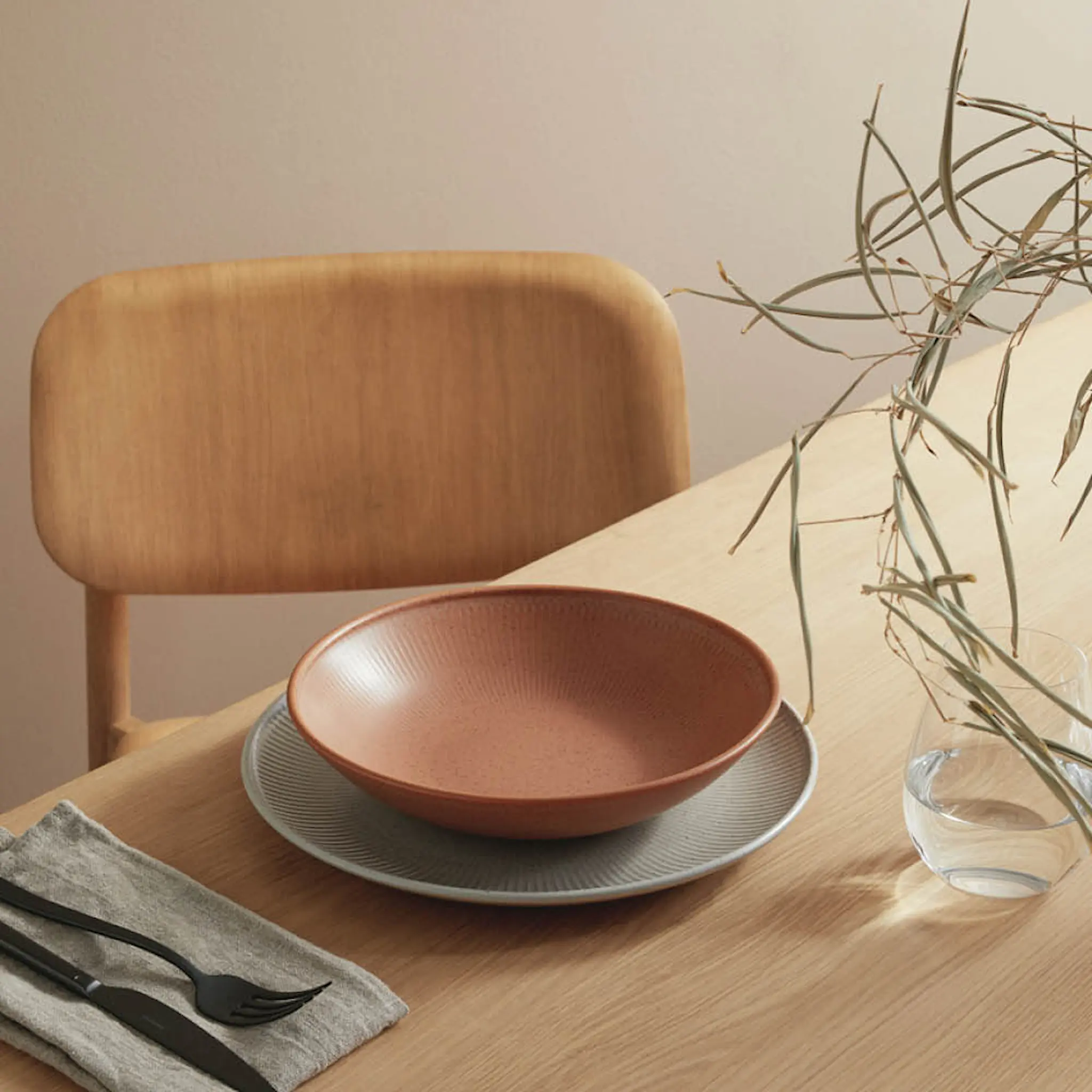 Thomas Clay Earth Djup Tallrik 23 cm