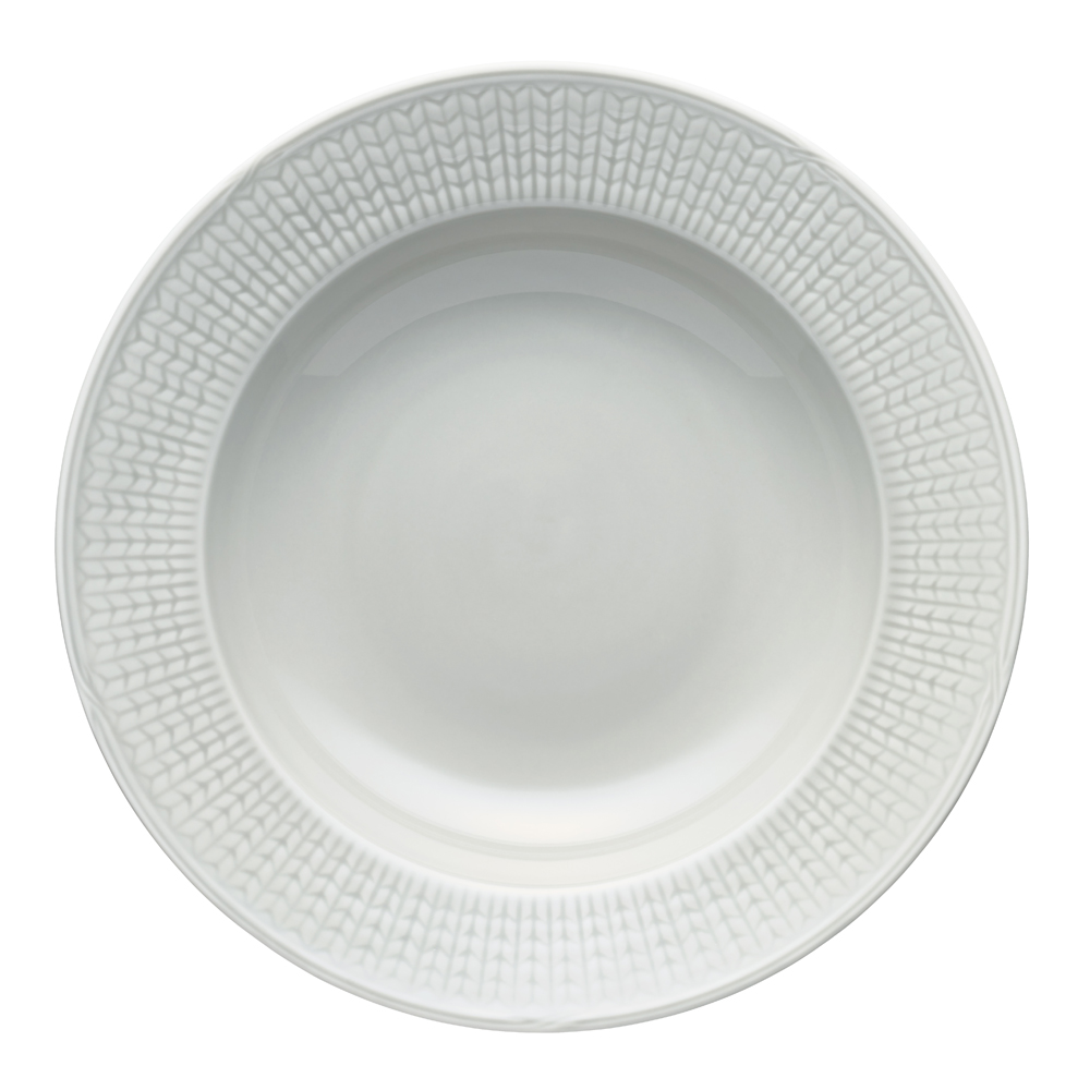 Rörstrand Swedish Grace Djup Tallrik 25 cm Dimma