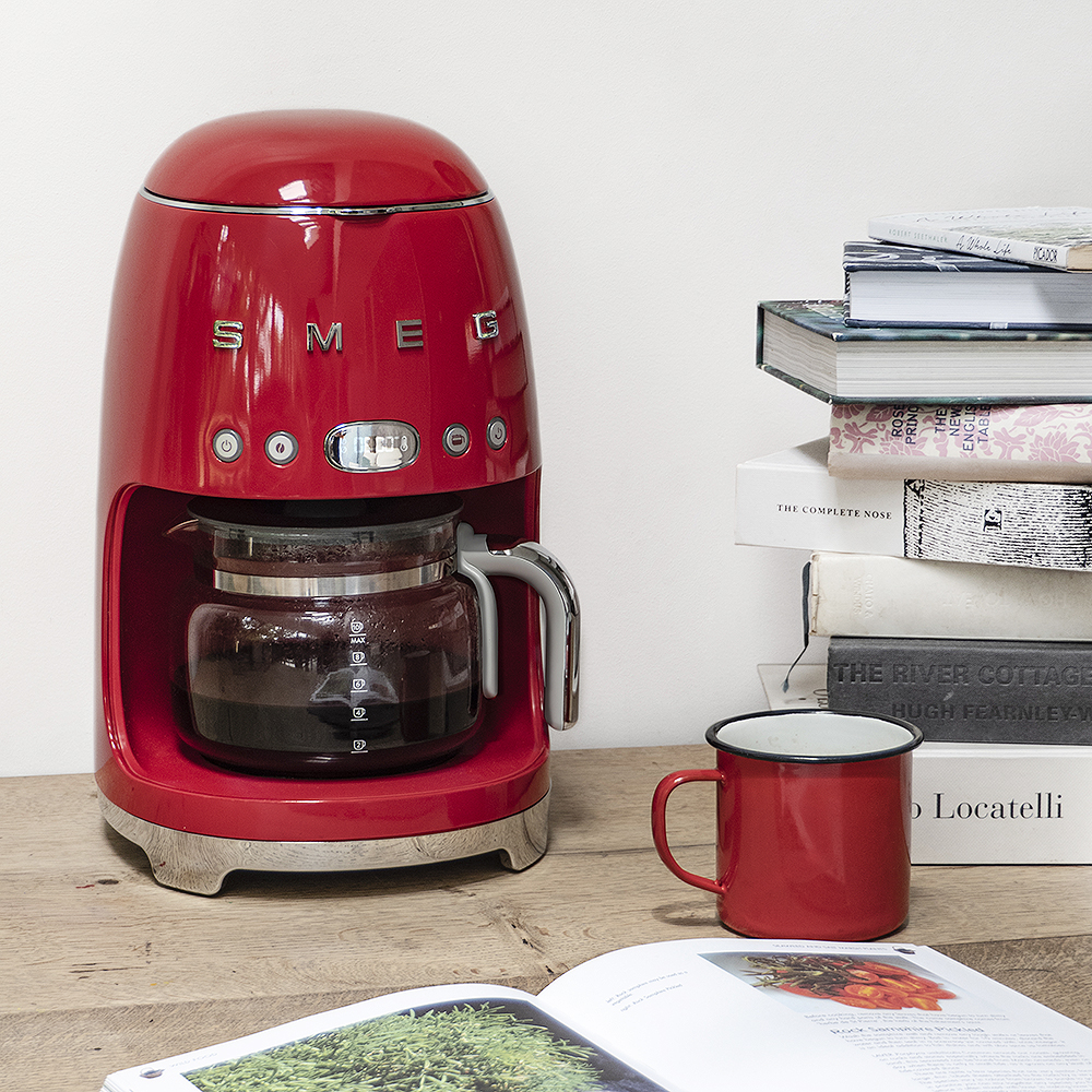 Smeg Smeg Kaffebryggare DCF02 1,4 L Röd