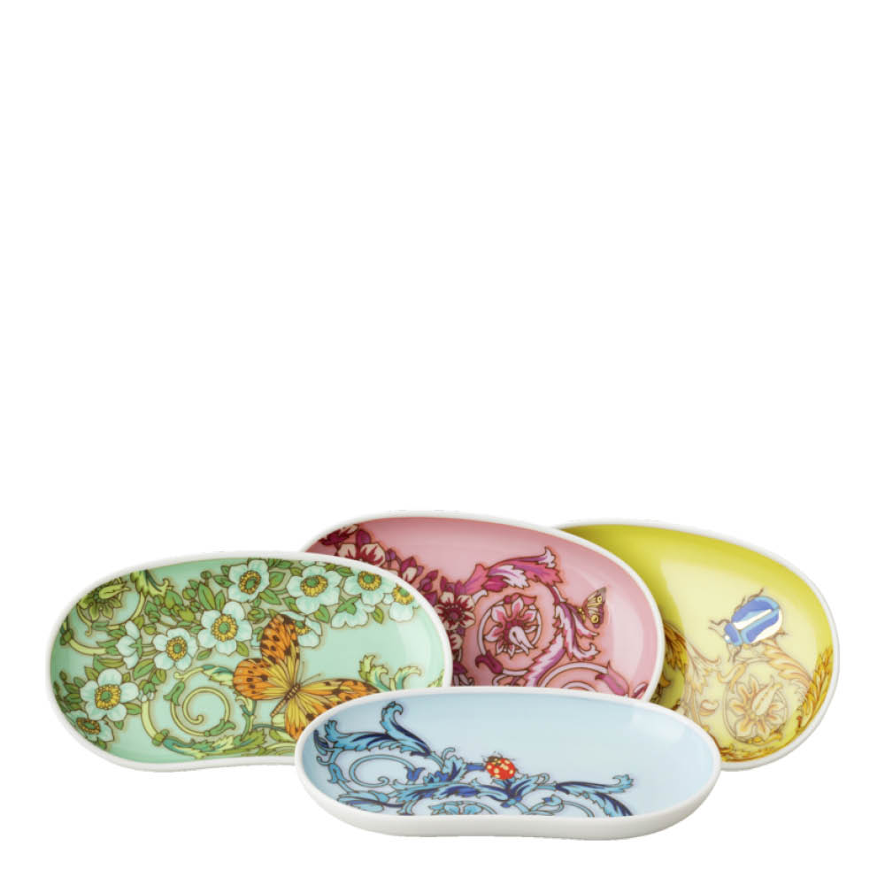 Versace - Le Jardin vati 11x7 cm 4 osaa mixed