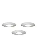 Ljusmanschett 3-pack krom