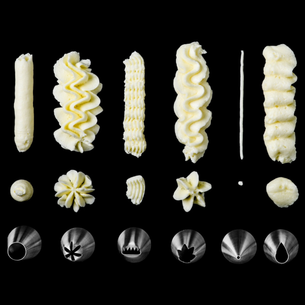 Plate It Plate It Pursotinpussi ja tyllat 11 kpl Teräs/Valkoinen