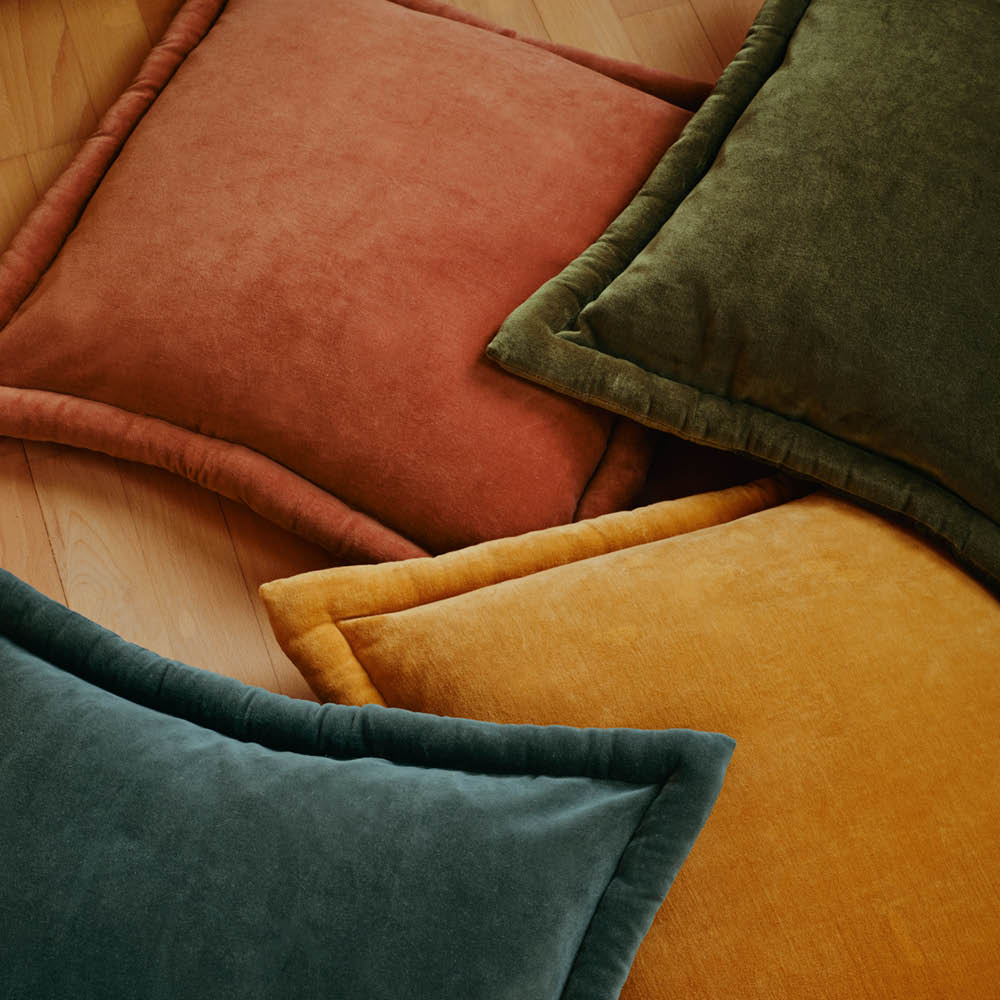 Broste Copenhagen Viola kuddfodral 50x50 cm mocha bisque