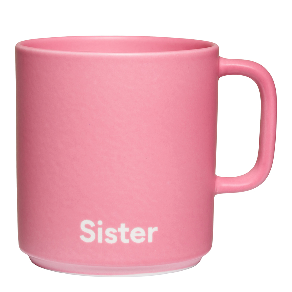 Design Letters - Favourite Muki Sister 25 cl Pink