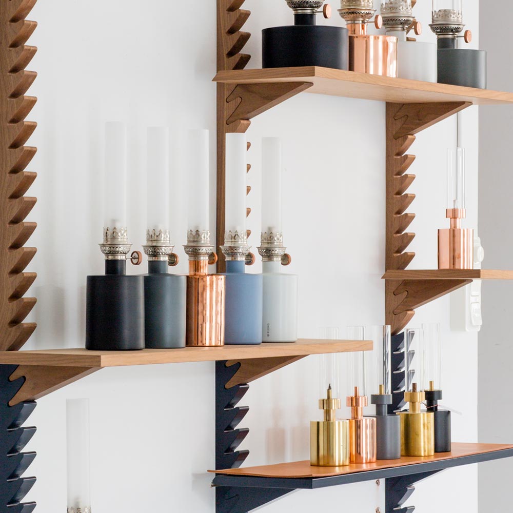 Klong Patina Öljylamppu Pieni Musta