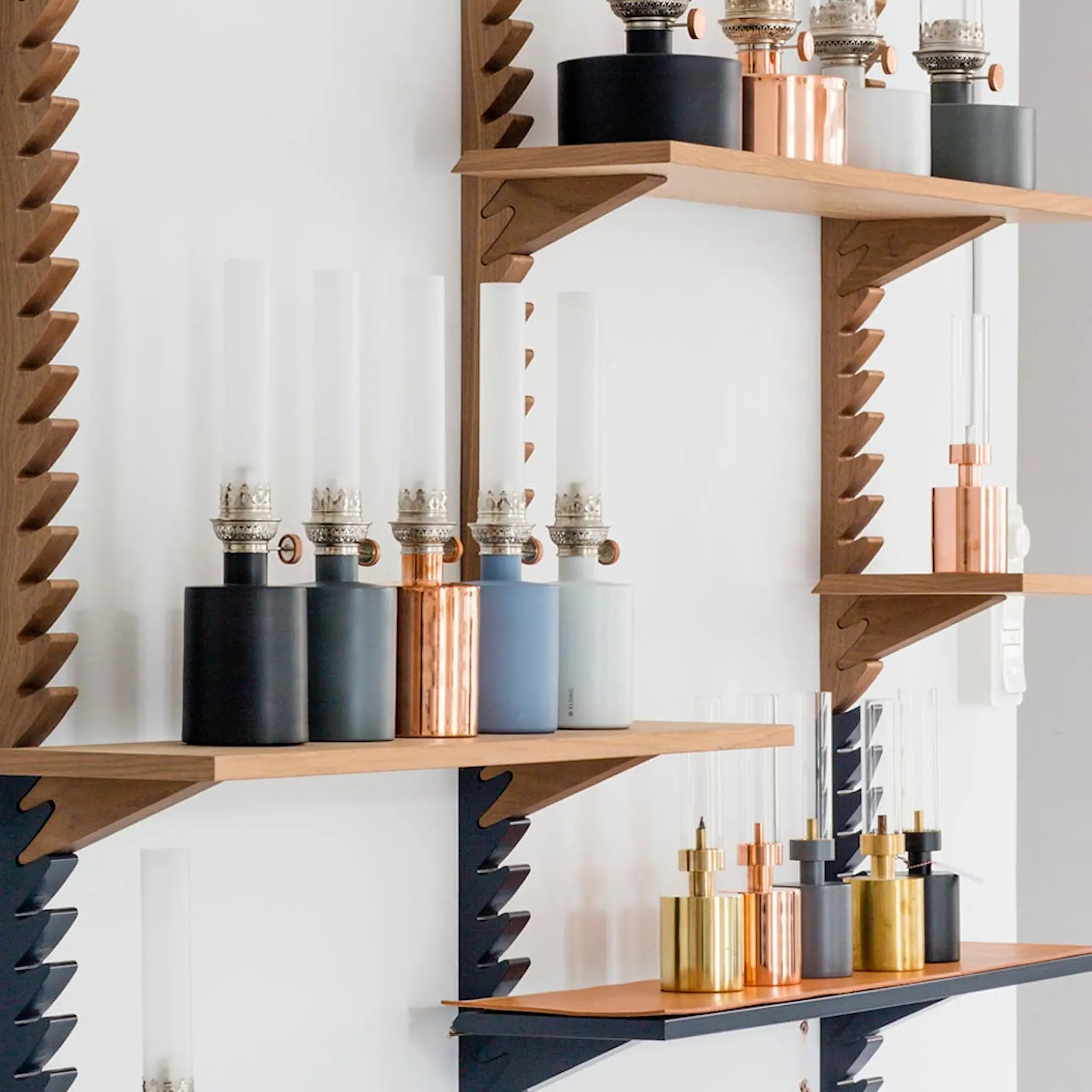 Klong Patina Öljylamppu Pieni Musta