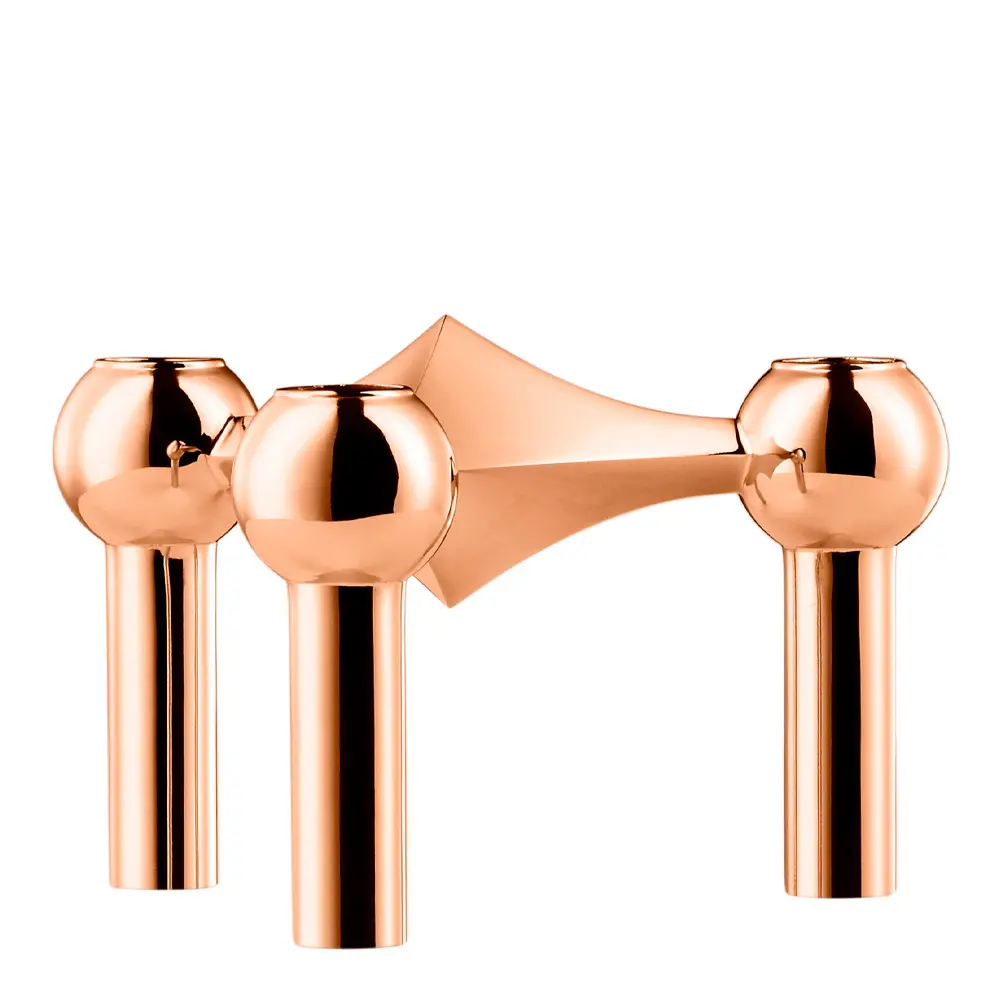 Stoff Nagel Kynttilänjalka Ruusukulta