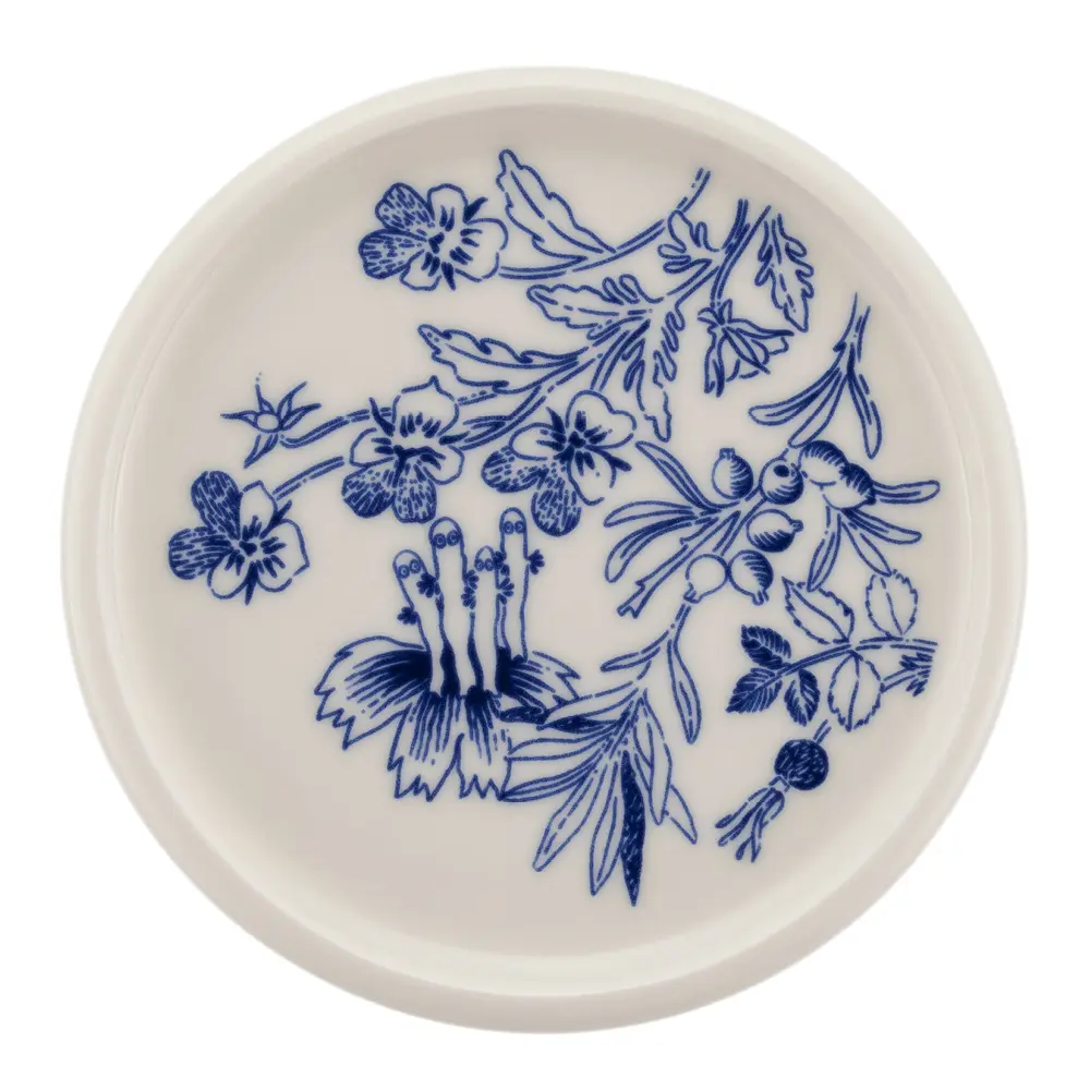 Muumi Haru Lautanen 12 cm Valkoinen/Sininen