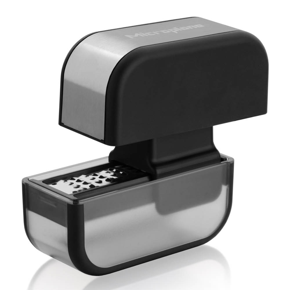 Microplane Garlic hvitløksrasp svart/stål