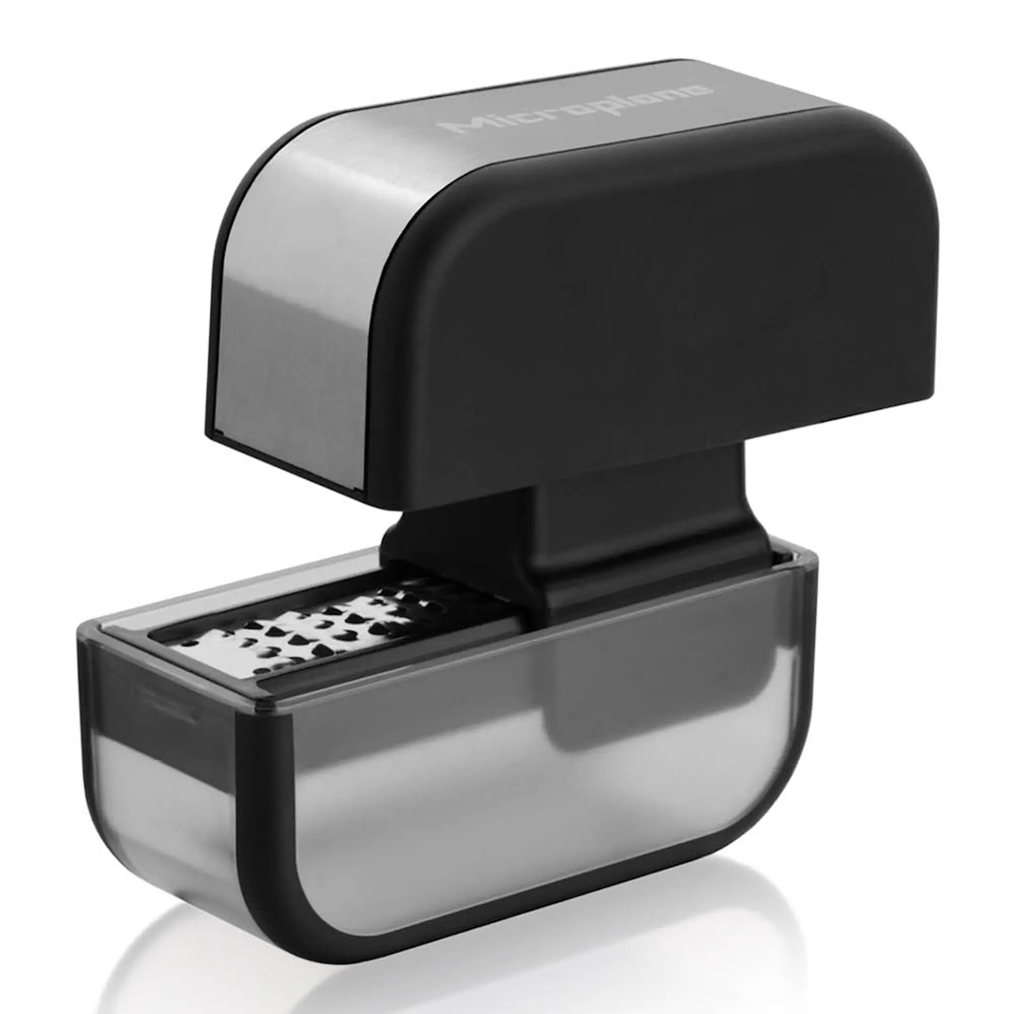 Microplane Garlic hvitløksrasp svart/stål