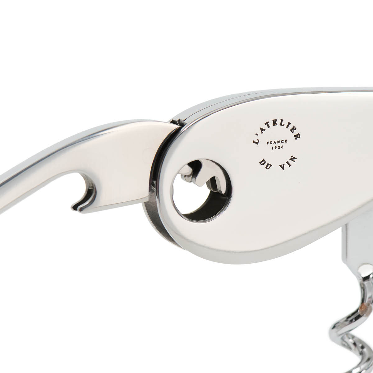 L'atelier du vin Soft Machine Korkkiruuvi 12,3 cm Hopea