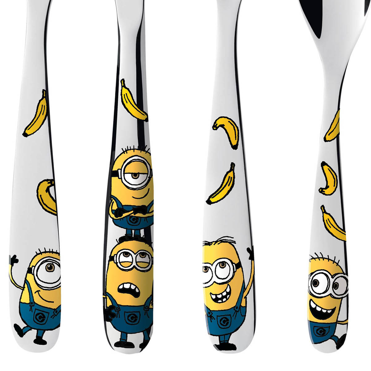 WMF The Minions barnebestikk 4 deler