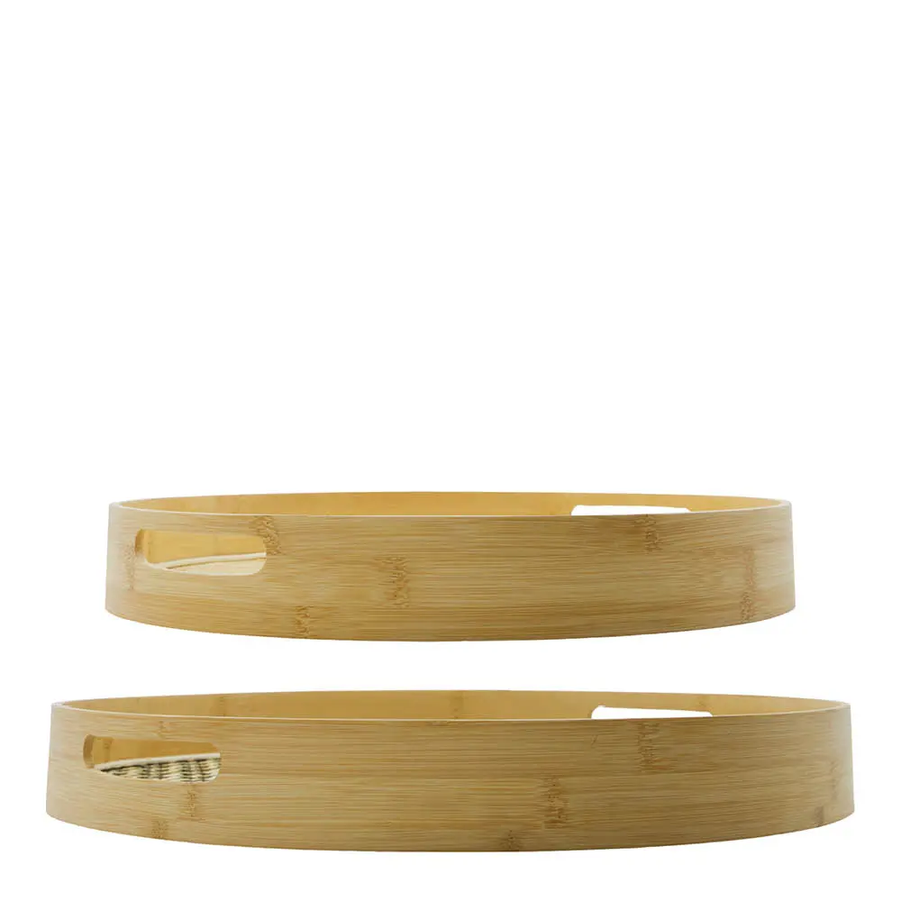 Tray Tarjotin 2 osaa Bambu/Musta