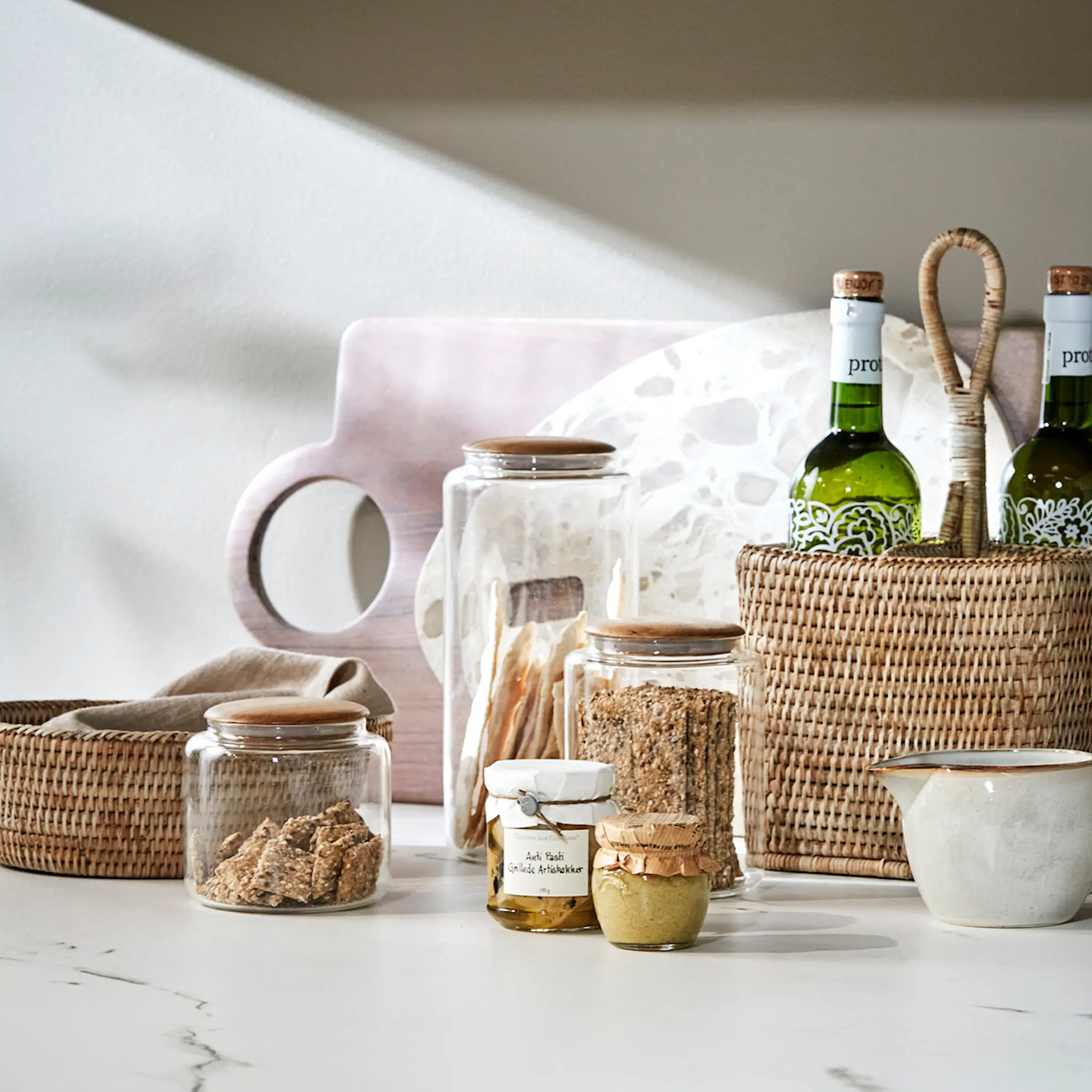 Lene Bjerre Norah Kori 8,5x20,5 cm Luonnonväri