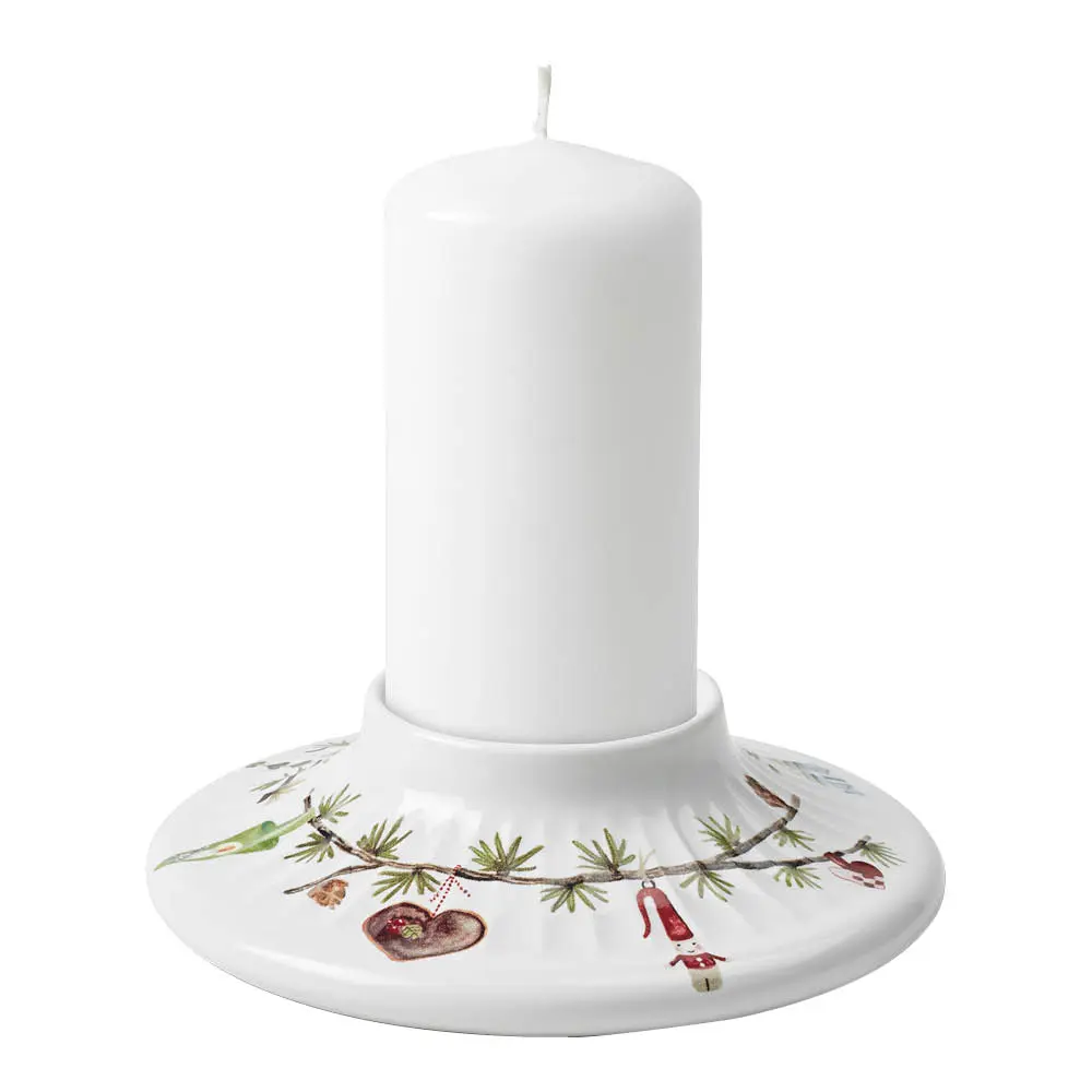 Hammershøi Christmas Pöytäkynttilänjalka 13 cm Valkoinen