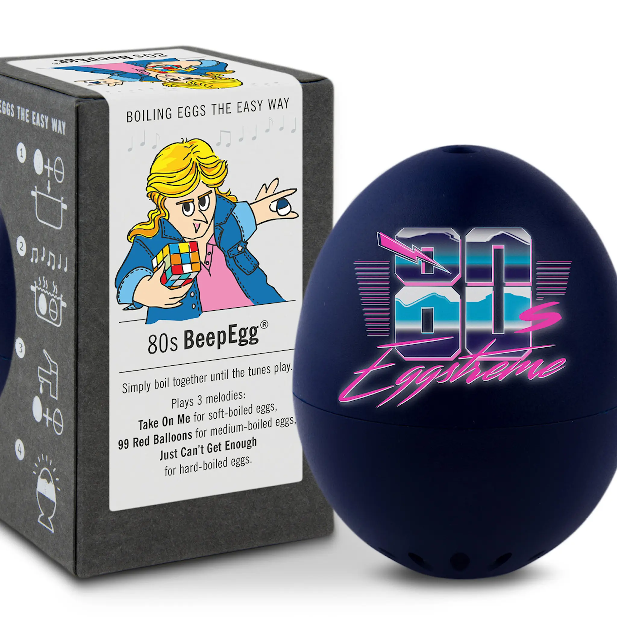 Brainstream BeepEgg Time Travel Äggklocka 80's