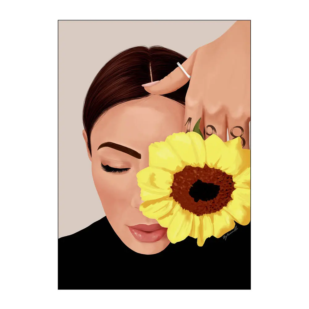 ByKammille Juliste 50x70 cm Bloom