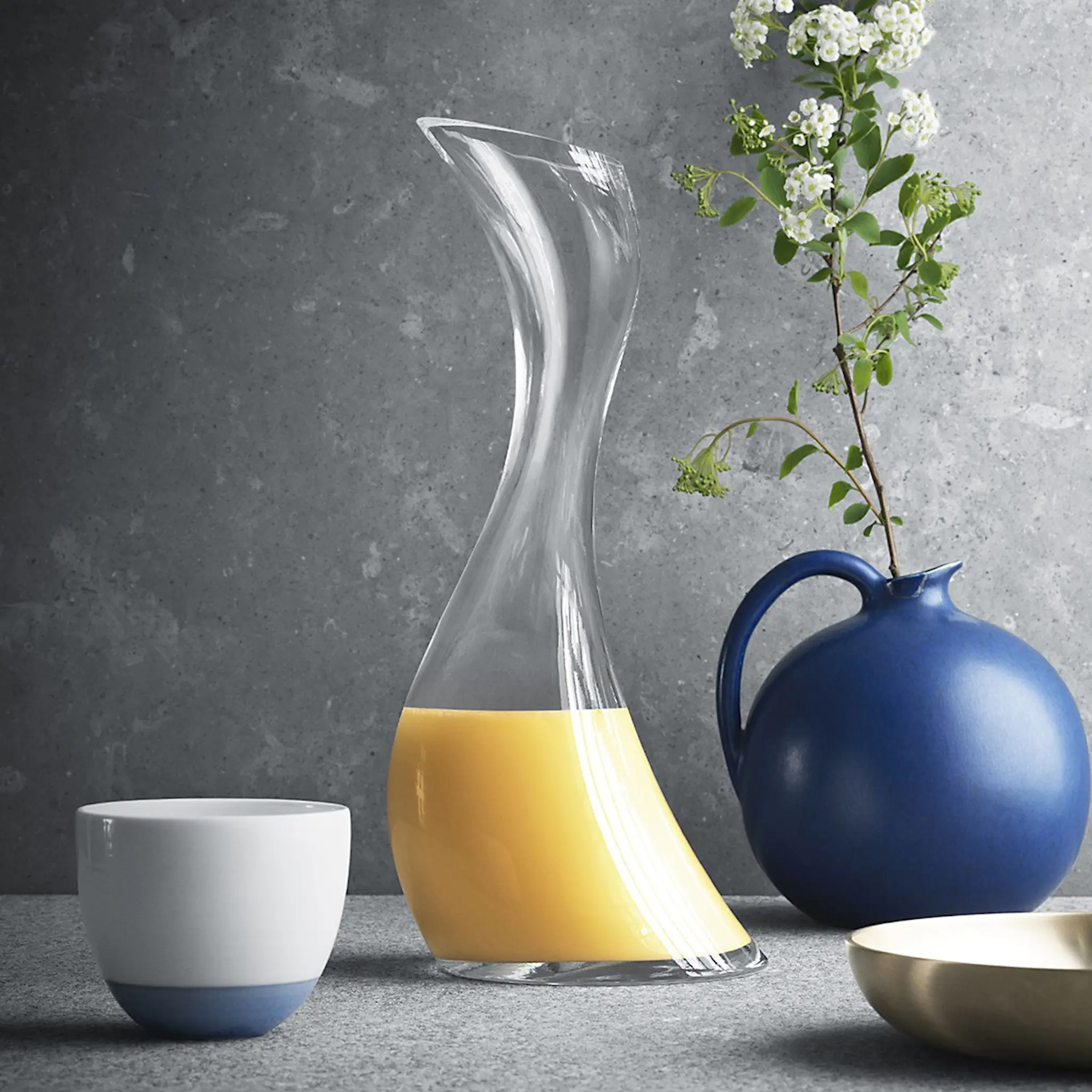 Georg Jensen Cobra Karaff 0,75 L Glas