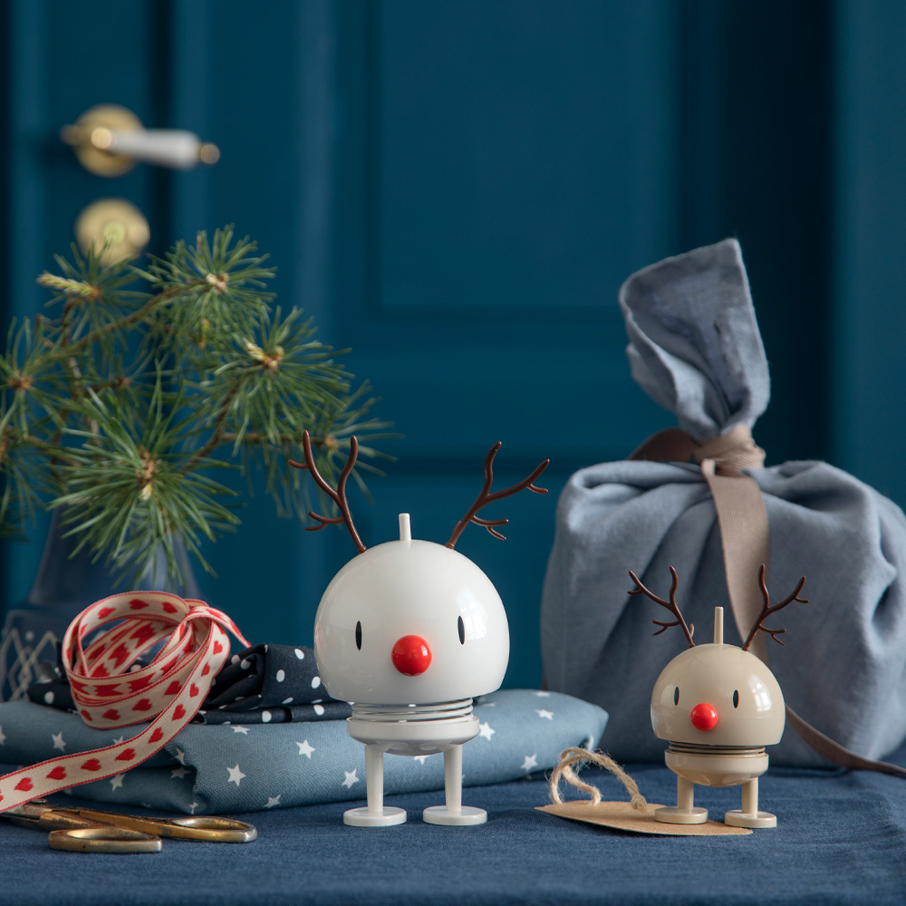 Hoptimisten Reindeer Bumble Hahmo M Valkoinen