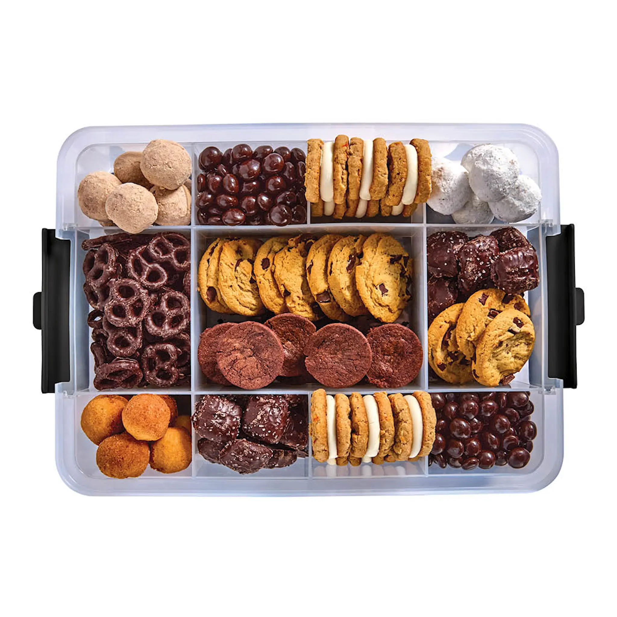 Farberware Snacklebox Eväsrasia 11 lokeroa 30x40,5 cm Bambu