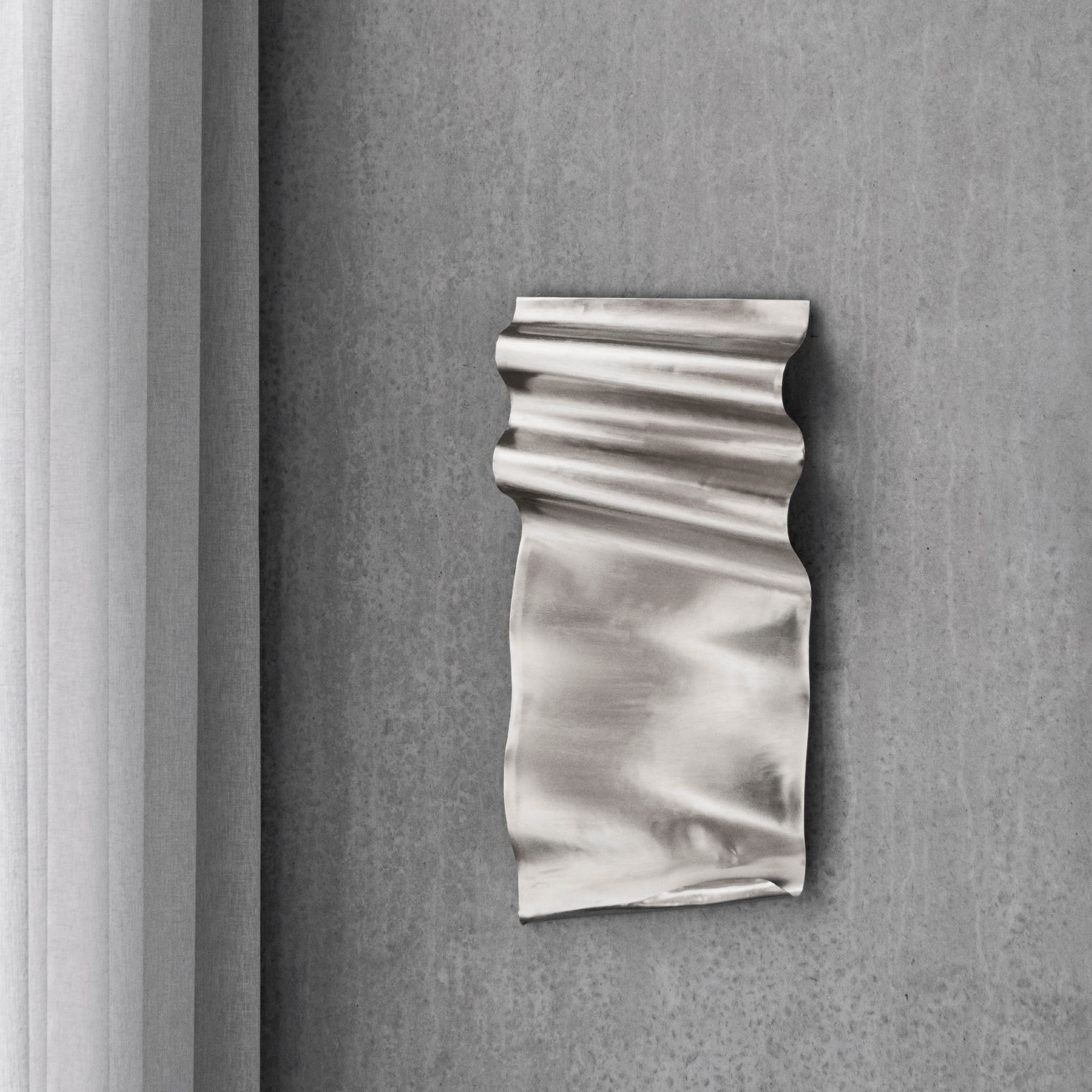 House Doctor Faha veggdekorasjon 30x60 cm sølvfinish