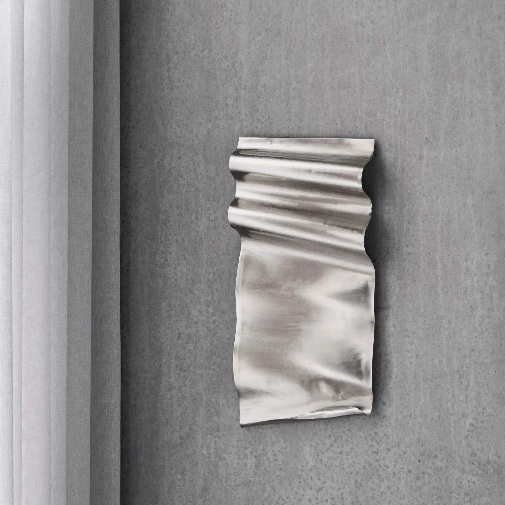 House Doctor Faha veggdekorasjon 30x60 cm sølvfinish